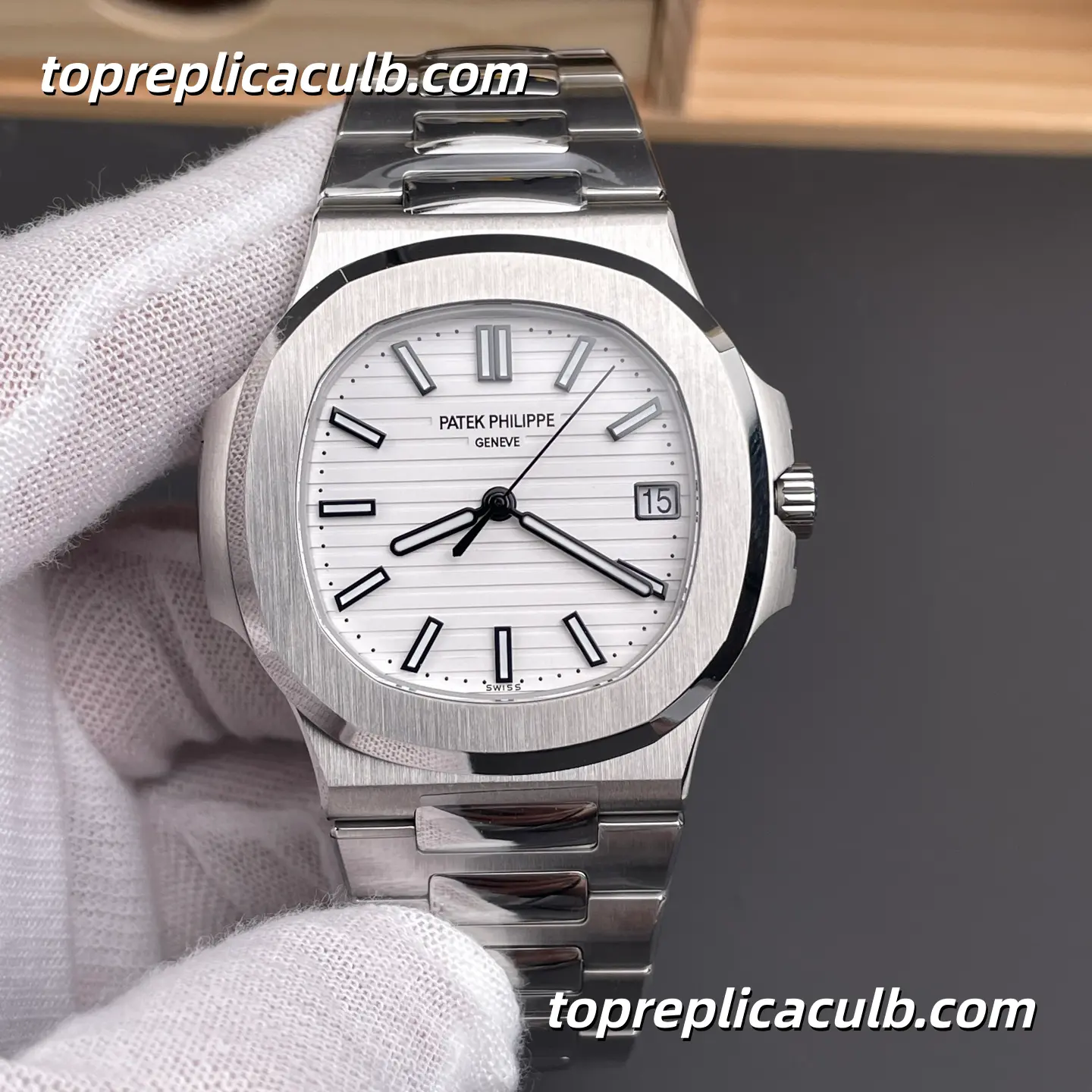 3K Factory Patek Philippe Nautilus 57111A-011 Super Clone Watch