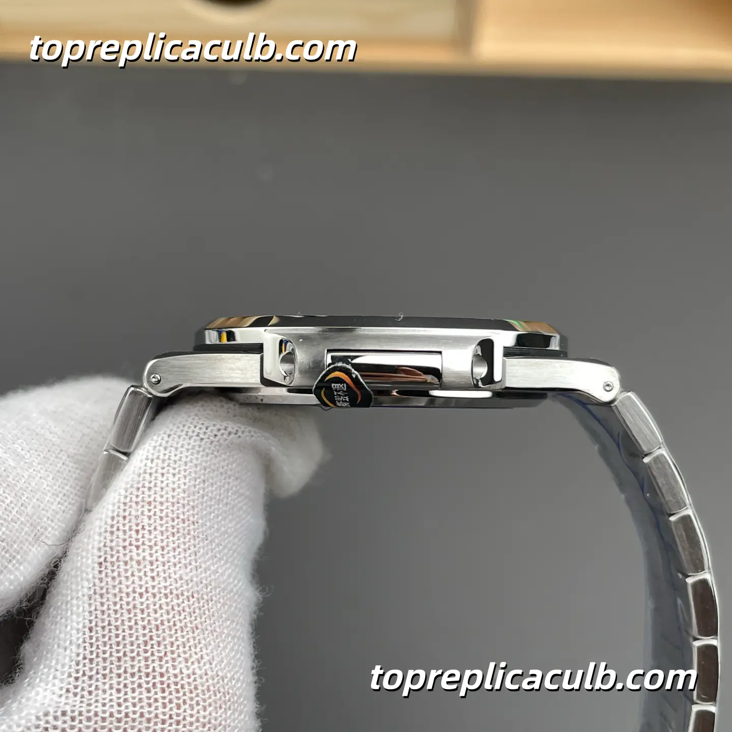 3K Factory Patek Philippe Nautilus Series 5711/1A-010 Super Clone Watch 40mm Blue Gradient Dial Stainless Steel Case & Bracelet Automatic Movement - Image 7