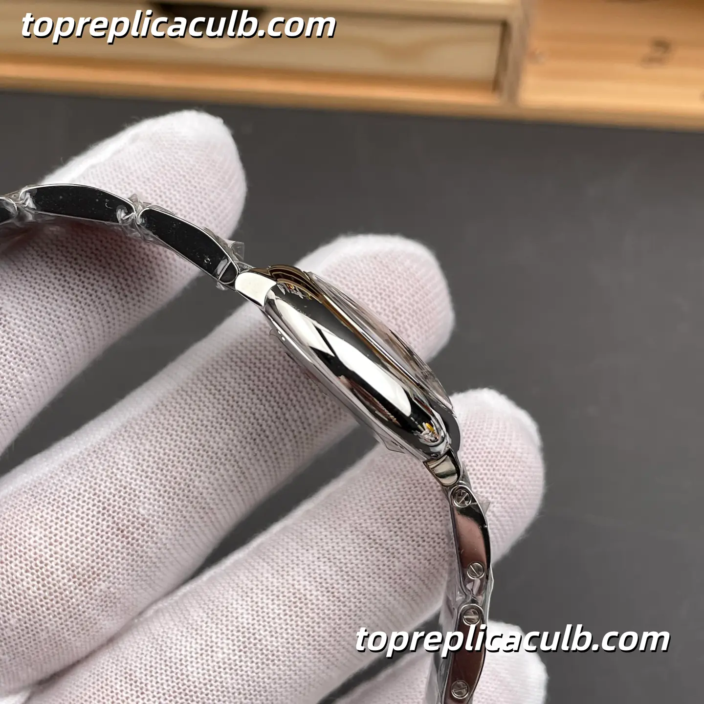 AF Factory Cartier Ballon Bleu Super Clone Watch 28MM Pink Dial W6920038 - Image 6