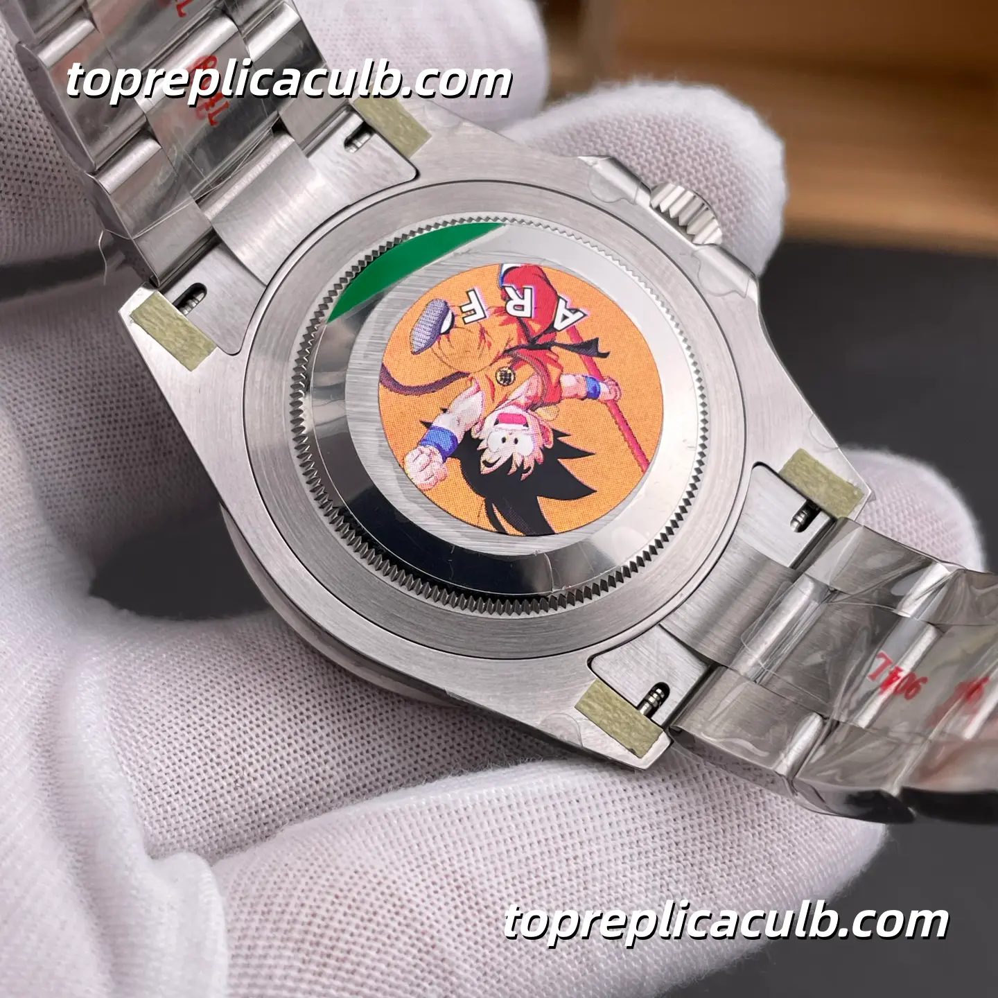 ARF Factory Rolex GMT-Master II “Batman” 126710BLNR-0003 40MM Black Dial Black & Blue Ceramic Bezel Jubilee Bracelet Super Clone Watch with 3285 Movement - Image 10
