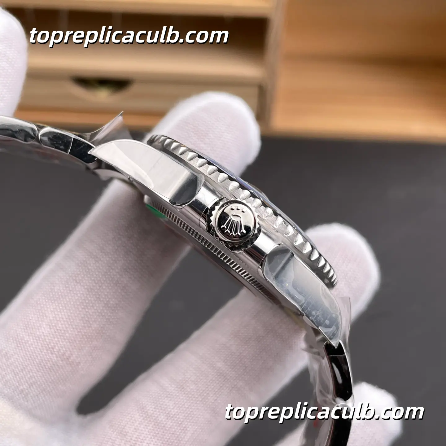 ARF Factory Rolex GMT-Master II “Batman” 126710BLNR-0003 40MM Black Dial Black & Blue Ceramic Bezel Jubilee Bracelet Super Clone Watch with 3285 Movement - Image 5
