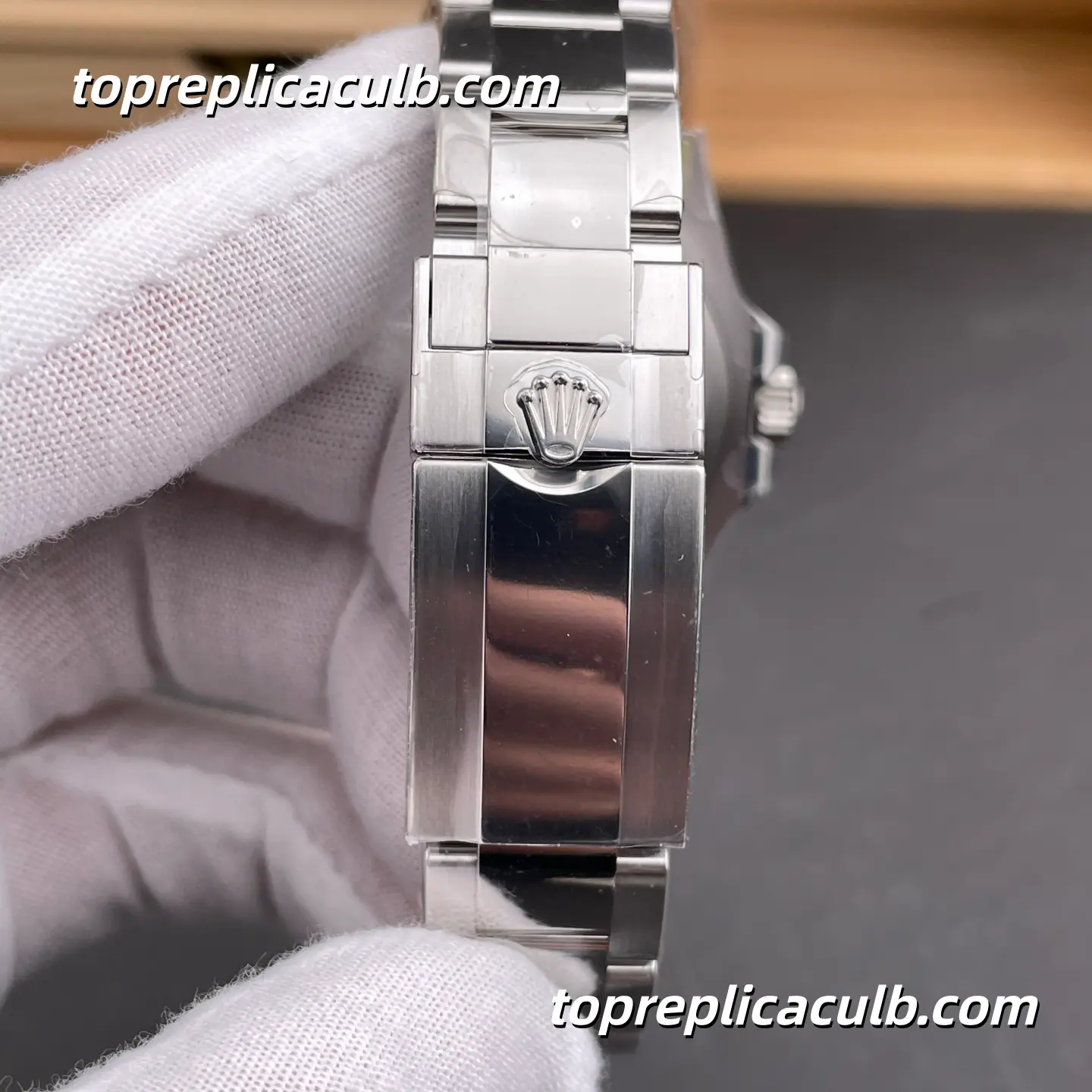 ARF Factory Rolex GMT-Master II “Batman” 126710BLNR-0003 40MM Black Dial Black & Blue Ceramic Bezel Jubilee Bracelet Super Clone Watch with 3285 Movement - Image 9