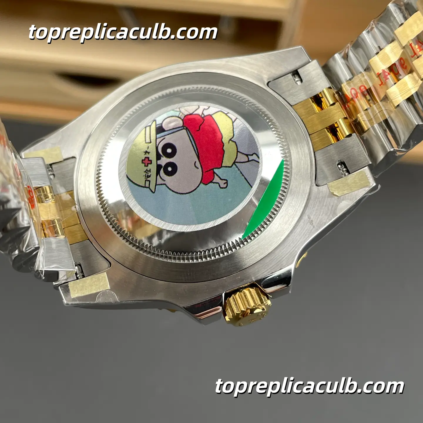 ARF Factory Rolex GMT-Master II “Guinness” 126713GRNR-0001 40MM Black Dial Black & Grey Ceramic Bezel Two Tone Jubilee Bracelet Super Clone Watch with 3285 Movement - Image 9