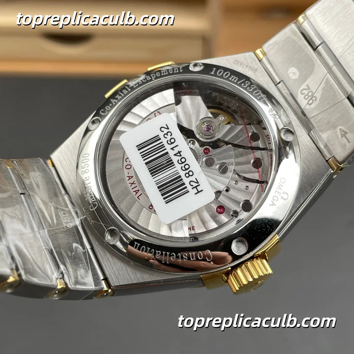 AS Factory Omega Constellation Ref.131.20.28.60.58.001 28MM Champagne Diamond Dial Two Tone Bracelet Quartz Watch - Image 7
