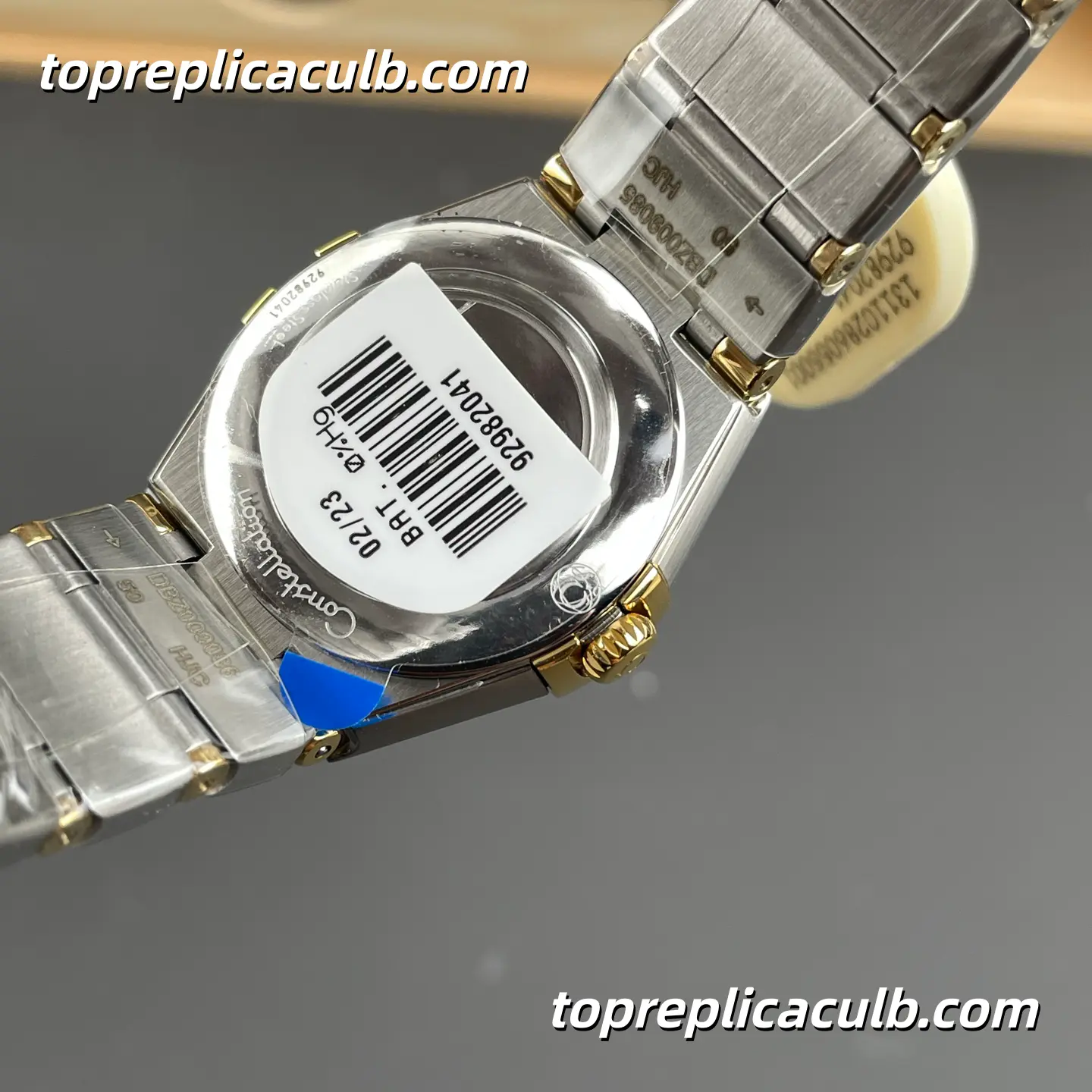 AS Factory Omega Constellation Ref.131.25.28.60.55.002 28MM Mother Of Pearl Diamond Bezel Two Tone Bracelet Super Clone Watch With 4061 Quartz Movement - Image 7