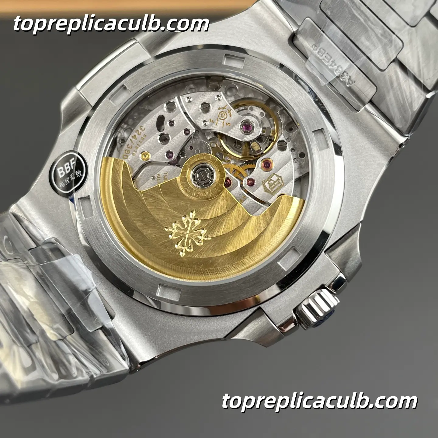 BBF Factory Patek Philippe Nautilus Series 5711/1A-001 Super Clone Watch 40mm Blue Dial Stainless Steel Bracelet Automatic Movement - Image 5