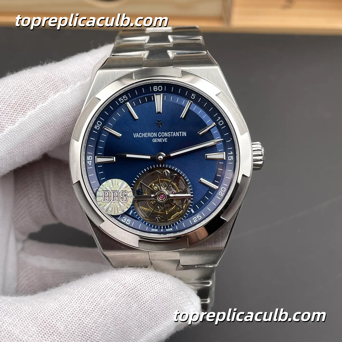 BBS Factory Vacheron Constantin Overseas Tourbillon 6000V110A-B544 Super Clone Watch