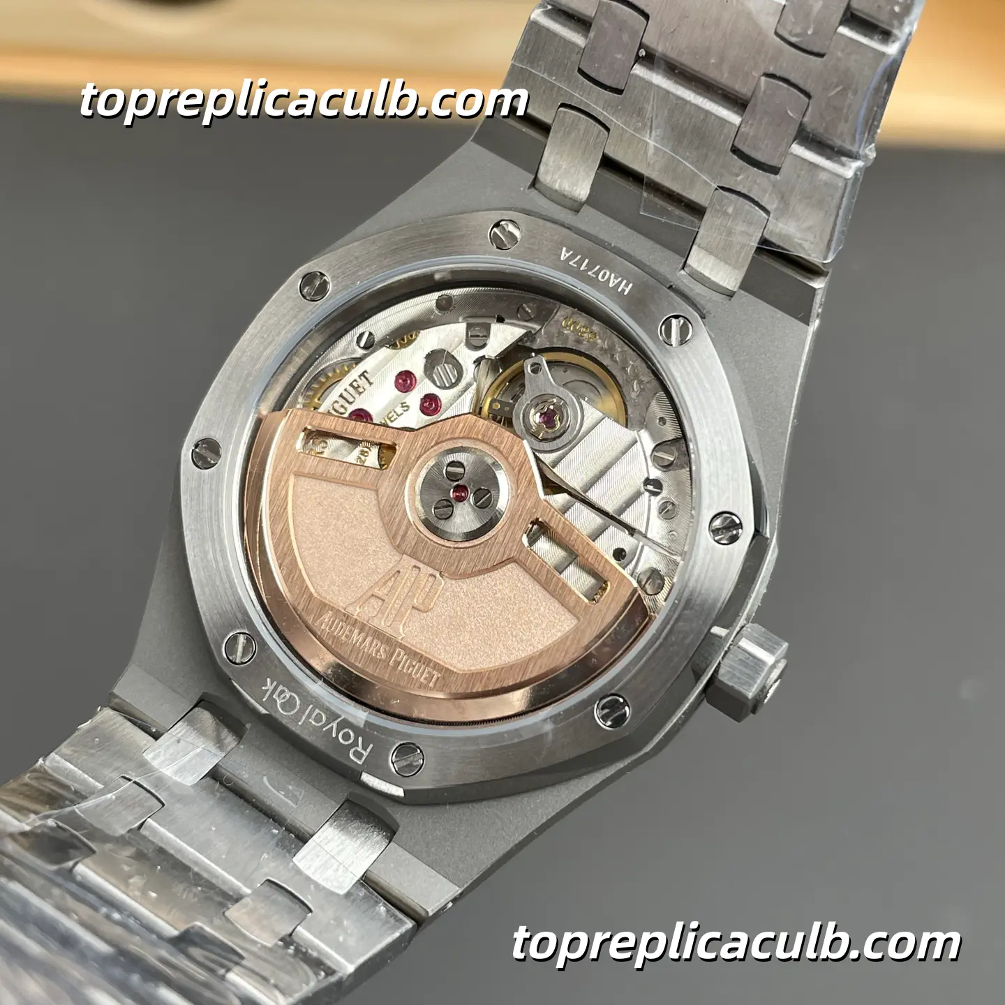 BF Factory Audemars Piguet Royal Oak 34MM 77451ST.ZZ.1361ST.03 Ice Blue “Grande Tapisserie” Dial Diamond Bezel Stainless Steel Bracelet Super Clone Watch with Quartz Movement - Image 9