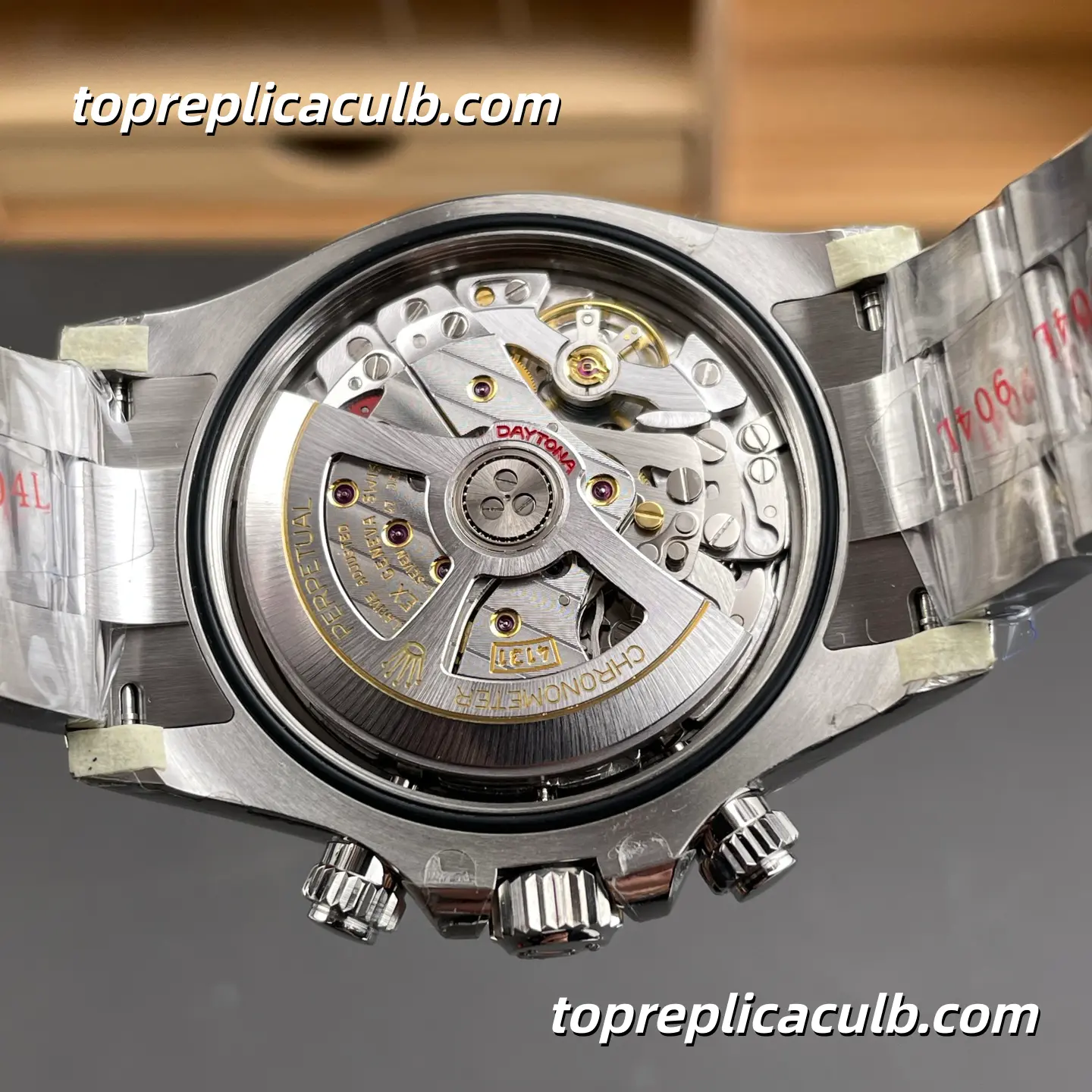 BT Factory Rolex Daytona “Panda” 126500LN 40MM White Dial Black Subdials Oyster Bracelet Super Clone Watch with 4130 Movement - Image 7