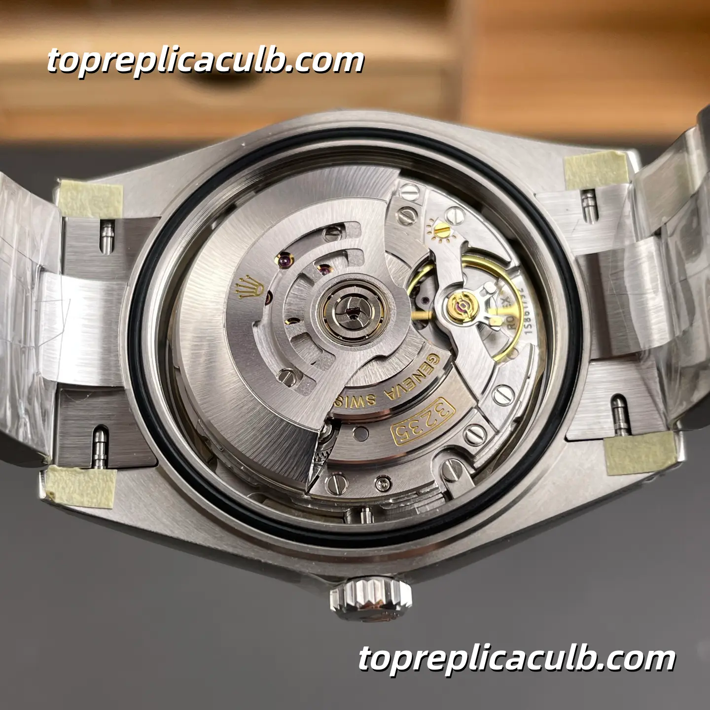 Rolex DateJust 41MM 126334-0032 Blue Motif Dial Oyster Bracelet Super Clone Watch with 3235 Movement - Image 7