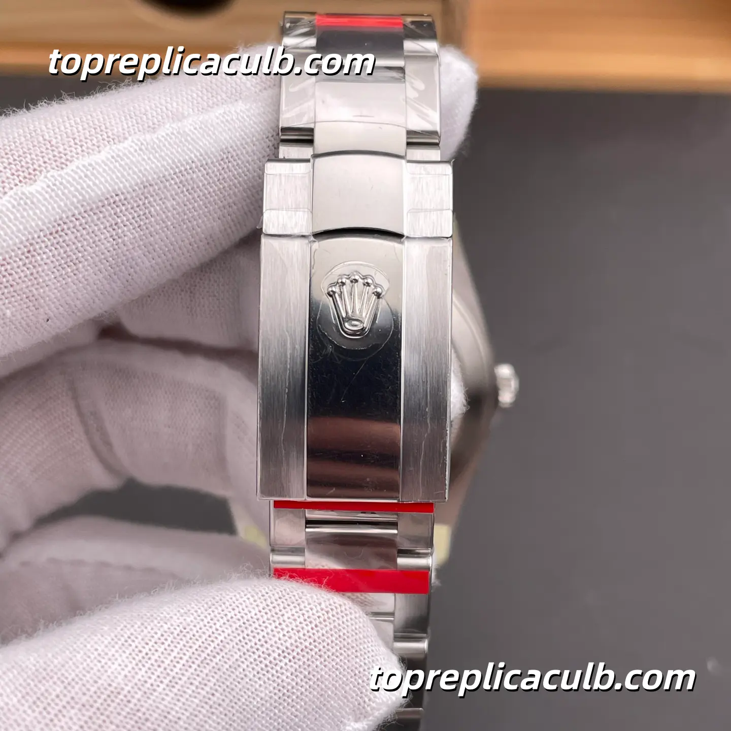 Rolex DateJust 41MM 126334-0032 Blue Motif Dial Oyster Bracelet Super Clone Watch with 3235 Movement - Image 9