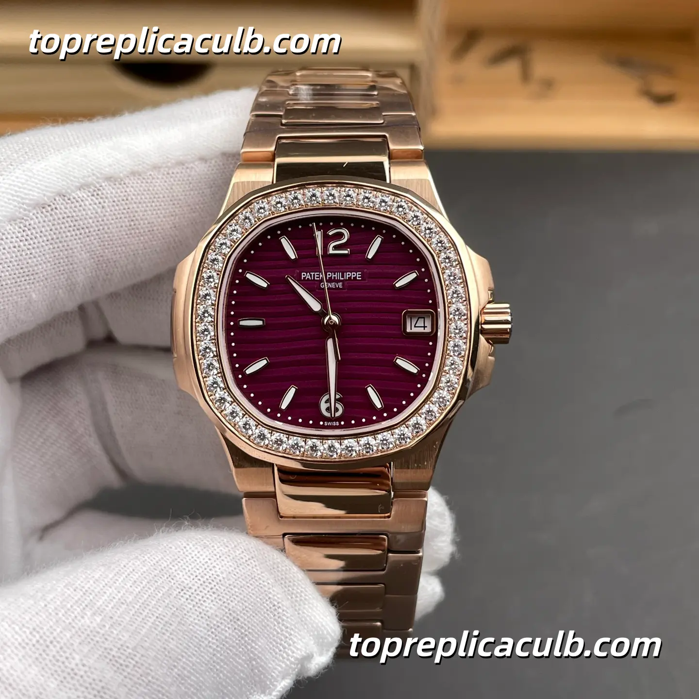GR Factory Patek Philippe Nautilus Ladies Series 70101R-013 Super Clone Watch