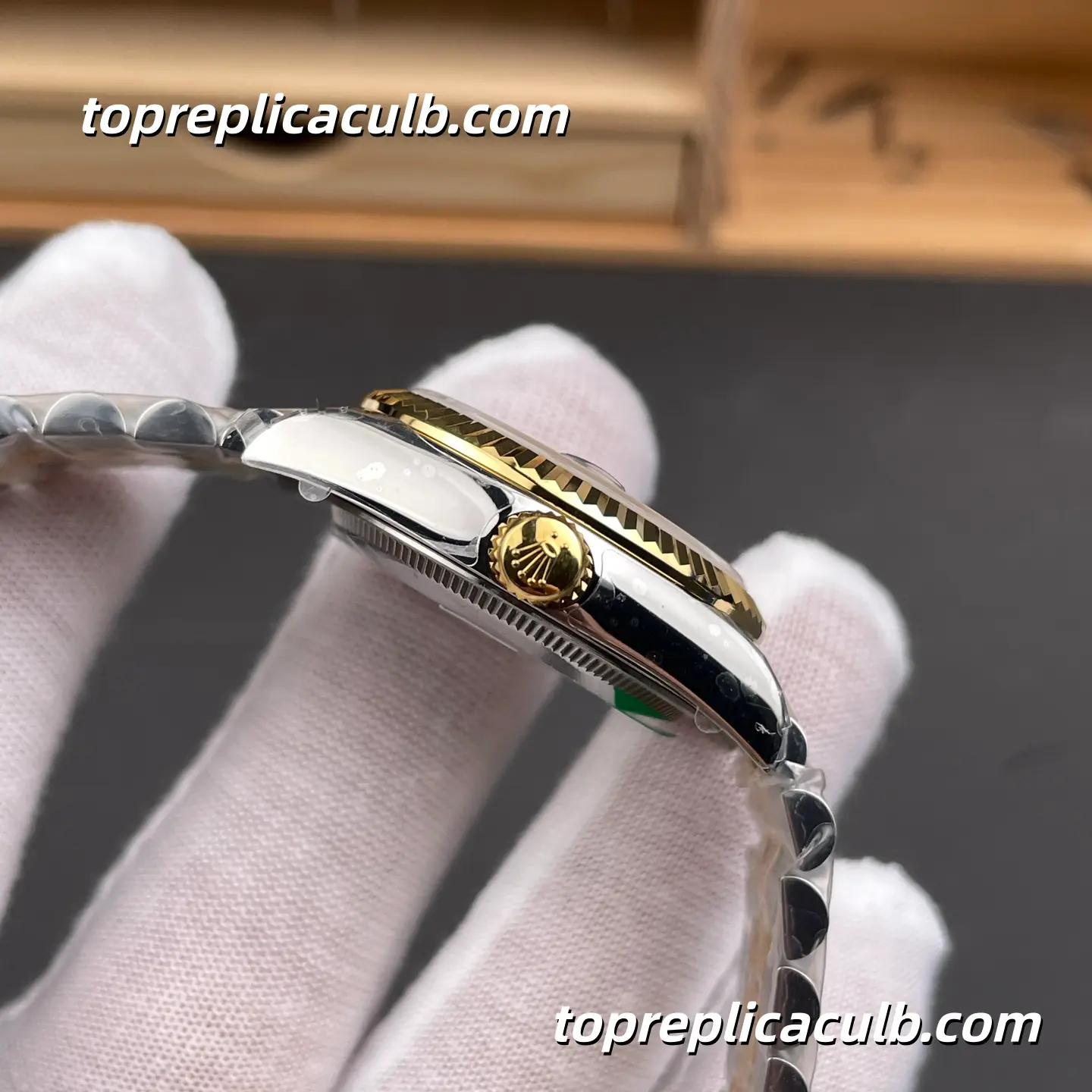 Rolex DateJust 31MM 278273-0018 Chocolate Roman Dial Two Tone Jubilee Bracelet Super Clone Watch with 2236 Movement - Image 5