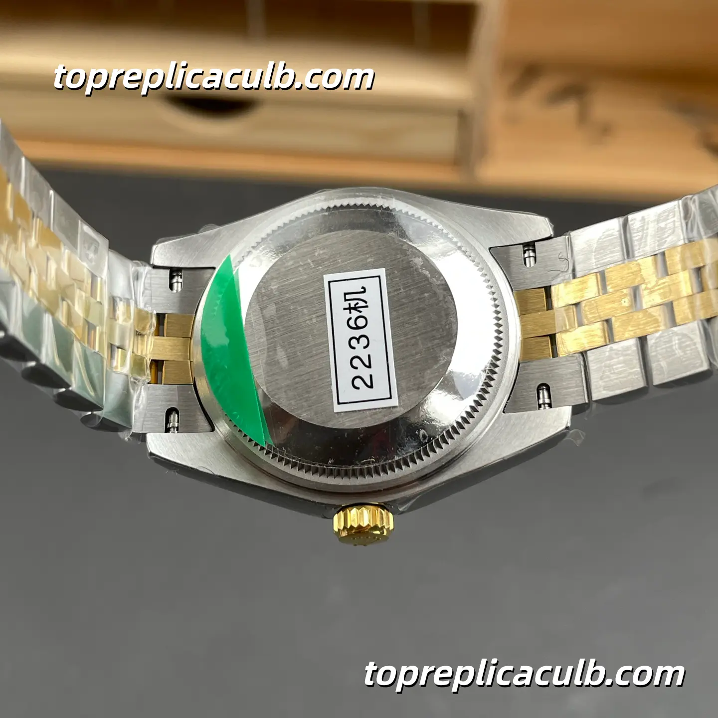 Rolex DateJust 31MM 278273-0018 Chocolate Roman Dial Two Tone Jubilee Bracelet Super Clone Watch with 2236 Movement - Image 9