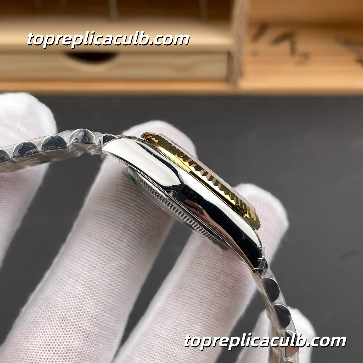 Rolex DateJust 31MM 278273-0018 Chocolate Roman Dial Two Tone Jubilee Bracelet Super Clone Watch with 2236 Movement - Image 6