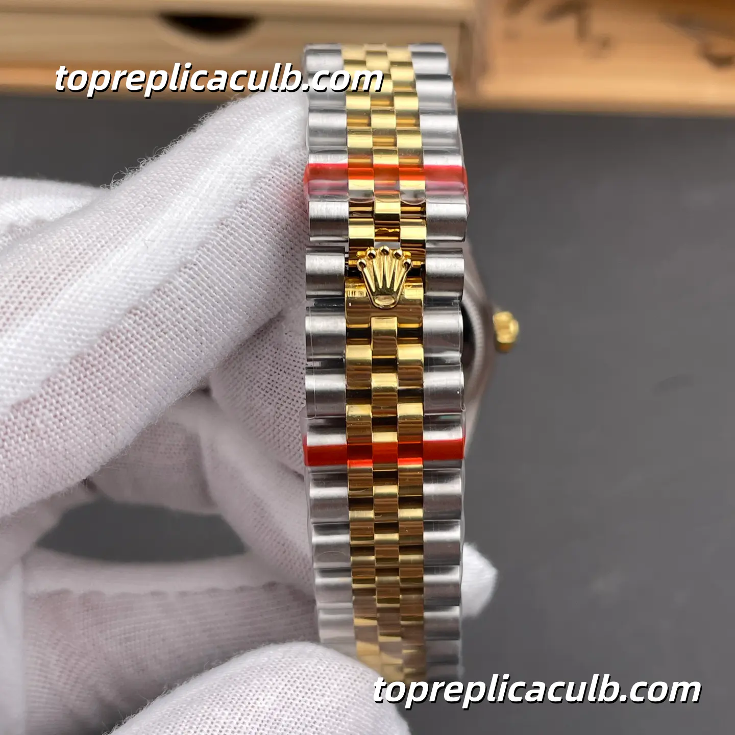 Rolex DateJust 31MM 278273-0018 Chocolate Roman Dial Two Tone Jubilee Bracelet Super Clone Watch with 2236 Movement - Image 8