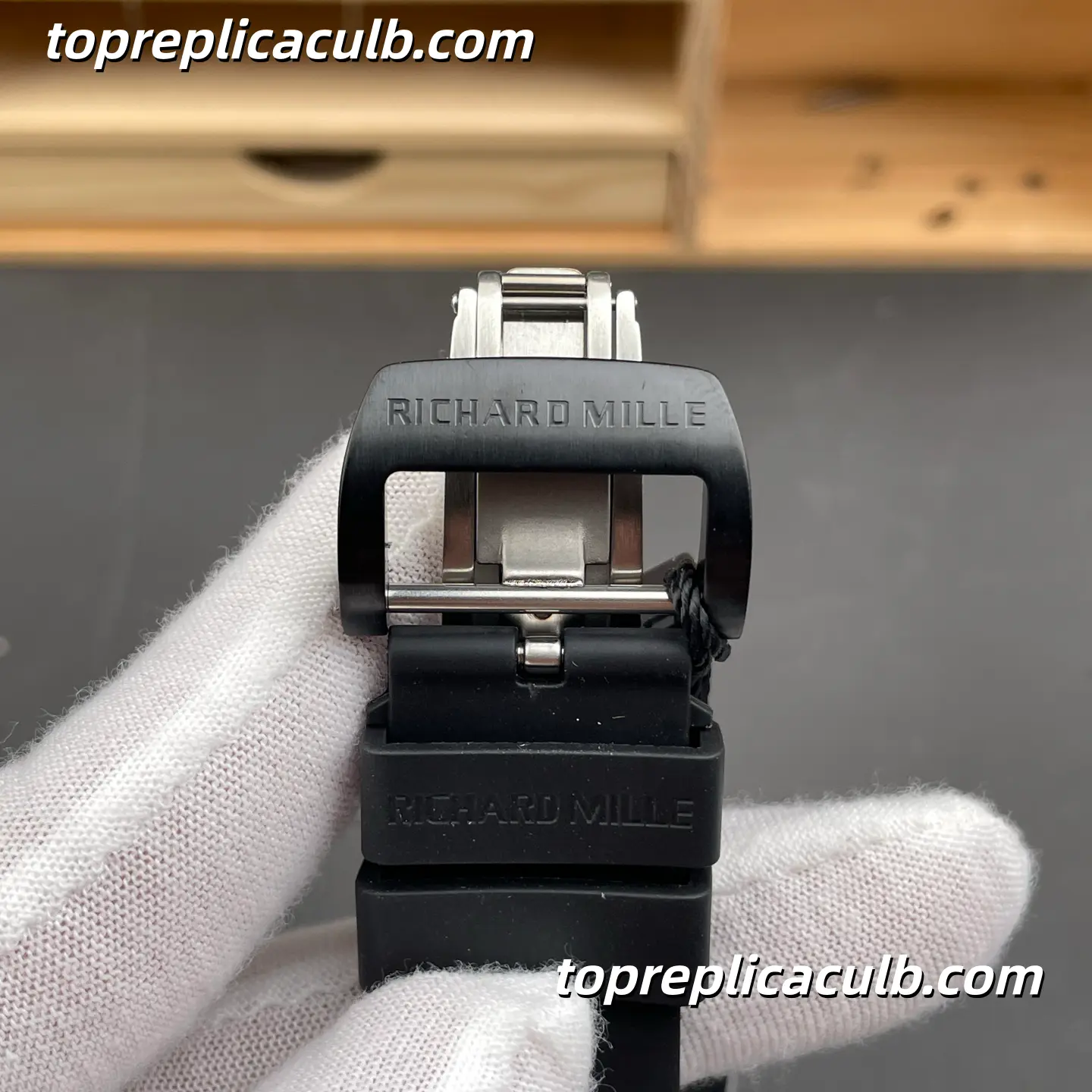 KV Factory Richard Mille RM11-03 Black Carbon Fiber 49.4x44.5MM Automatic Movement Super Clone Watch - Image 8
