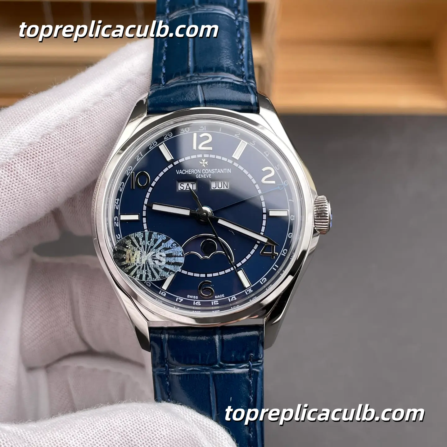 MKS Factory Vacheron Constantin Fiftysix Complete Calendar 4000E000A-B548 Super Clone Watch