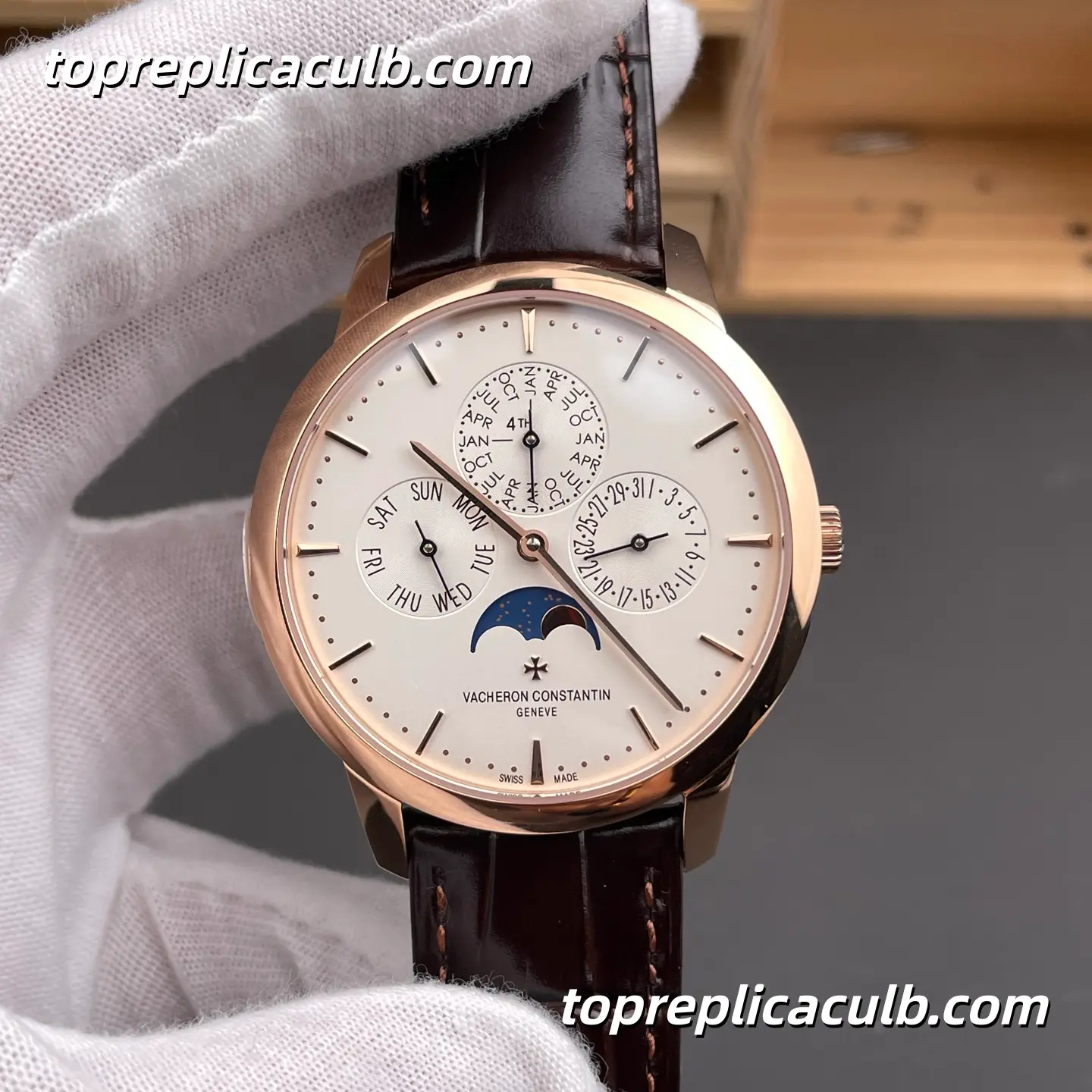 MX Factory Vacheron Constantin Patrimony Perpetual Calendar 43175000R-9687 Super Clone Watch