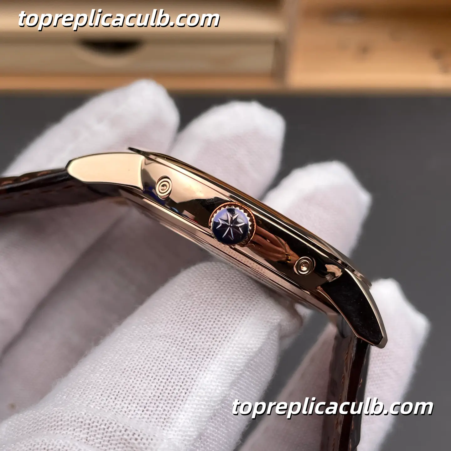 MX Factory Vacheron Constantin Patrimony Perpetual Calendar 43175/000R-9687 Super Clone Watch 41mm Moonphase White Dial With 1120 QP/1 Clone Movement - Image 6