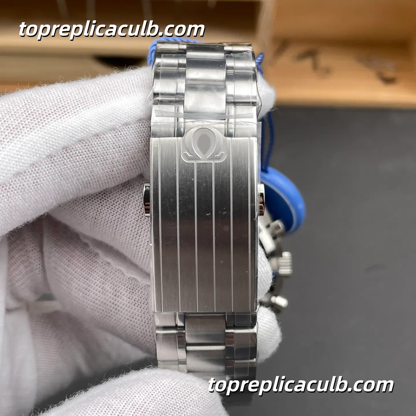 N1 Factory Omega Speedmaster Moonwatch “White Snoopy” Ref.310.30.42.50.04.001 42MM White Dial Black Bezel Stainless Steel Bracelet Super Clone Watch With 1:1 Replica 3861 Movement - Image 9