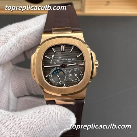 PPF Factory Patek Philippe Nautilus Series 57121R-001 Moonphase Super Clone Watch