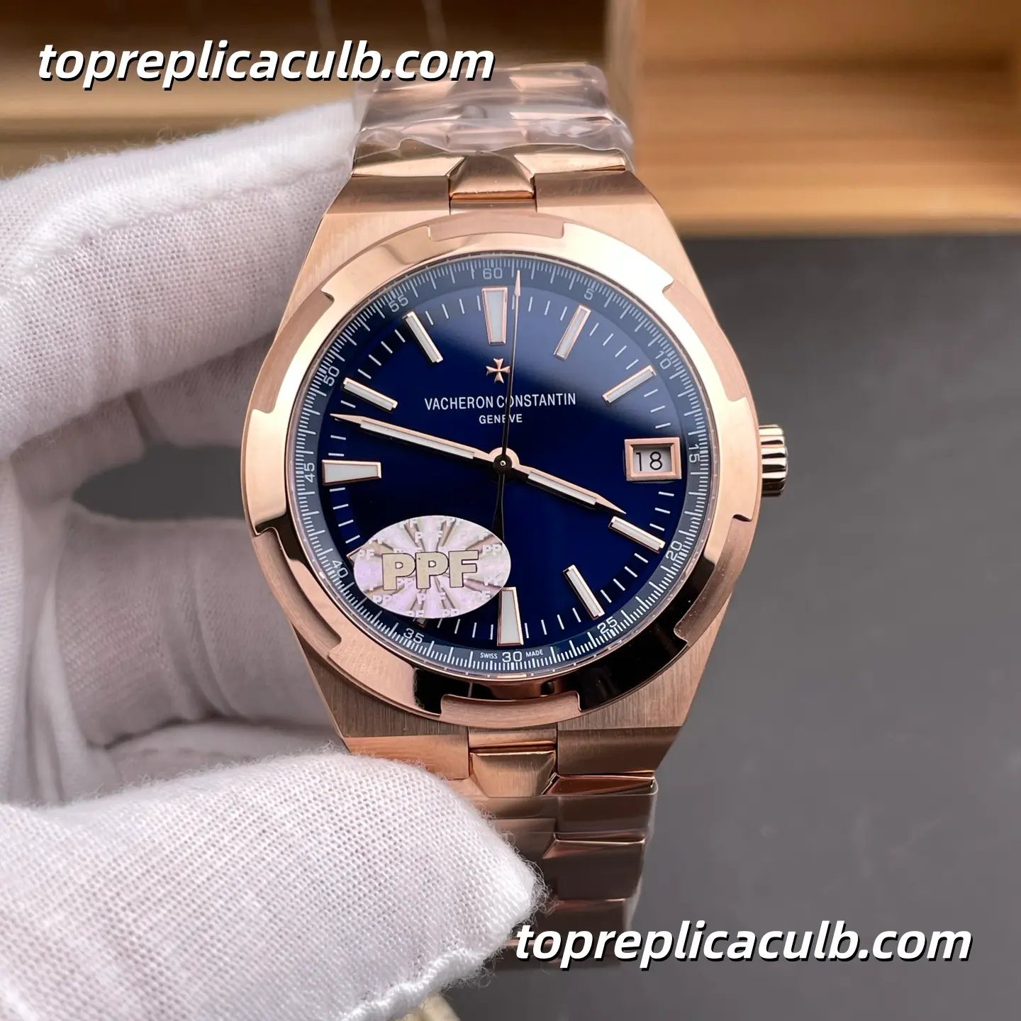 PPF Factory Vacheron Constantin Overseas 4500V110R-B705 Super Clone Watch