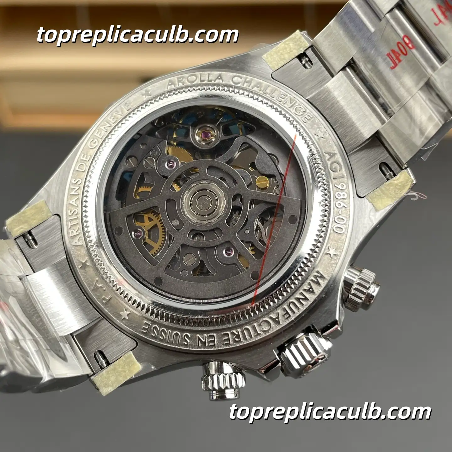 PPM Factory Rolex Daytona “CVD Diamond Custom” 40MM Diamond-Set Bezel & Dial Modified Edition Super Clone Watch with 4130 Movement - Image 7