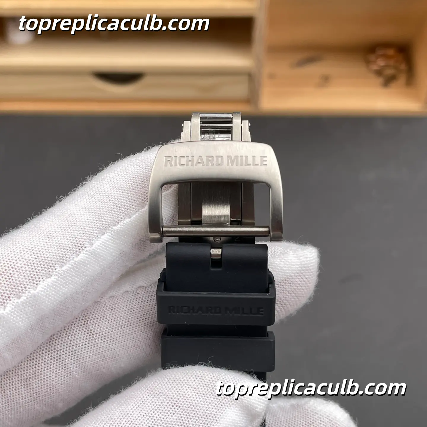 RF Factory Richard Mille RM61-01 Black Ceramic Green Racing Dial 51x42MM Vaucher Integrated Skeleton Movement Super Clone Watch - Image 8