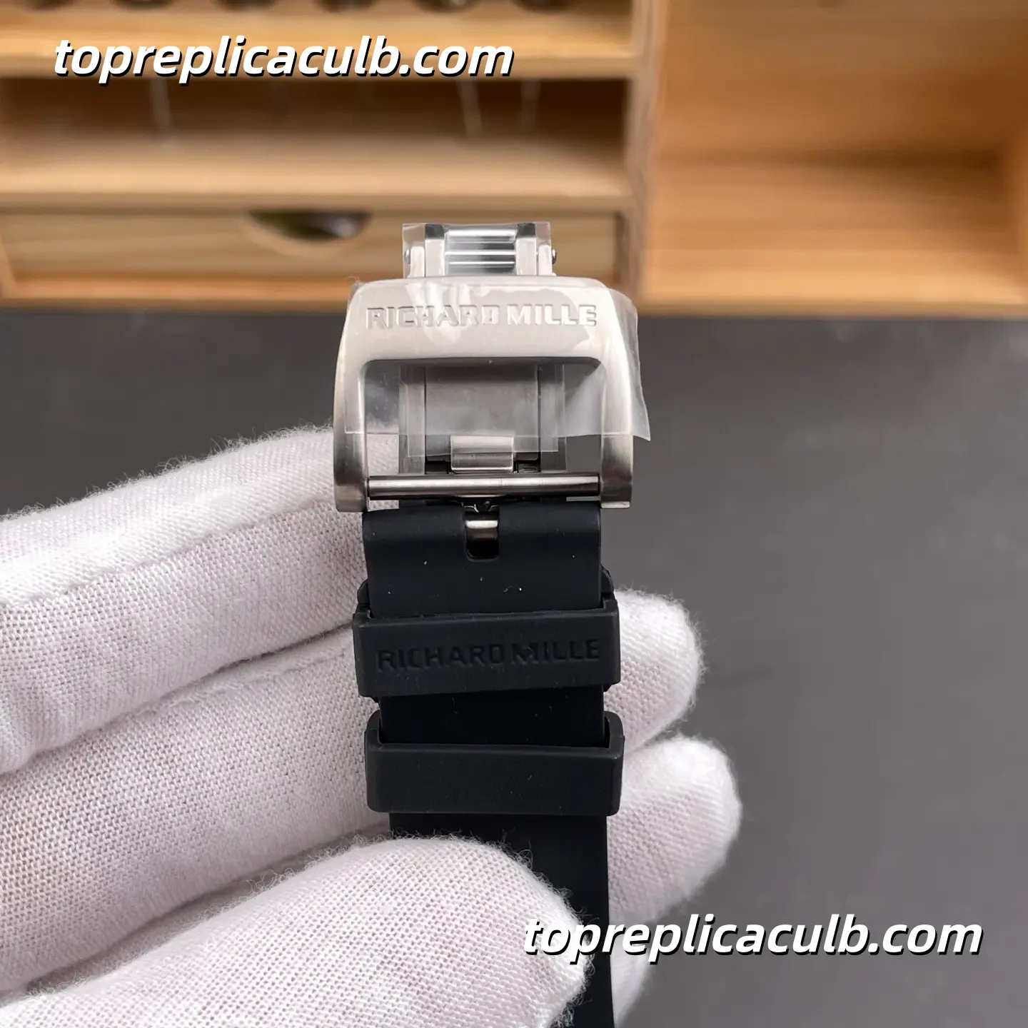 Richard Mille RM67-01 Titanium Case 48MM 9.5MM Thick Custom Integrated CRMA6 Movement Latest Version Super Clone Watch - Image 9