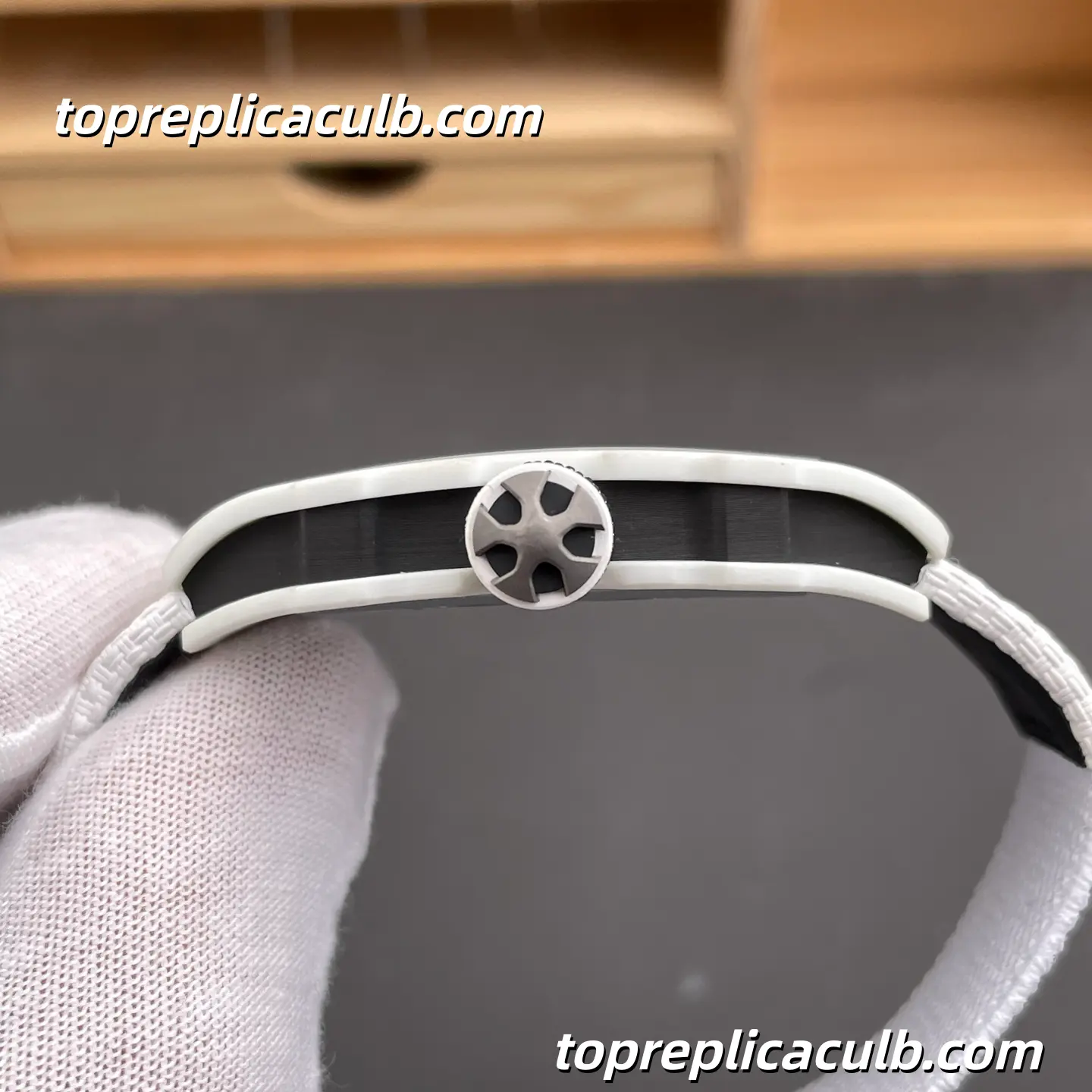 Richard Mille RM67-02 UAE Edition White Carbon 47x7.9MM CRMA7 Movement Super Clone Watch - Image 7