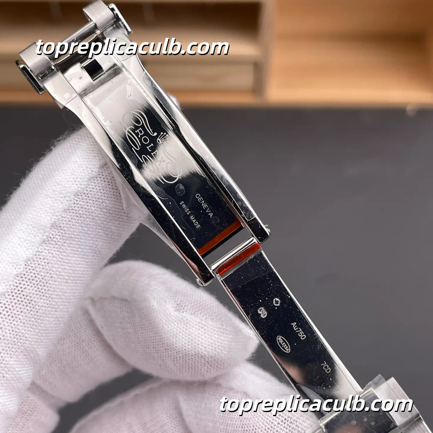 Rolex Air-King 40MM 126900-0001 Black Dial Oysterflex Rubber Strap Super Clone Watch - Image 7