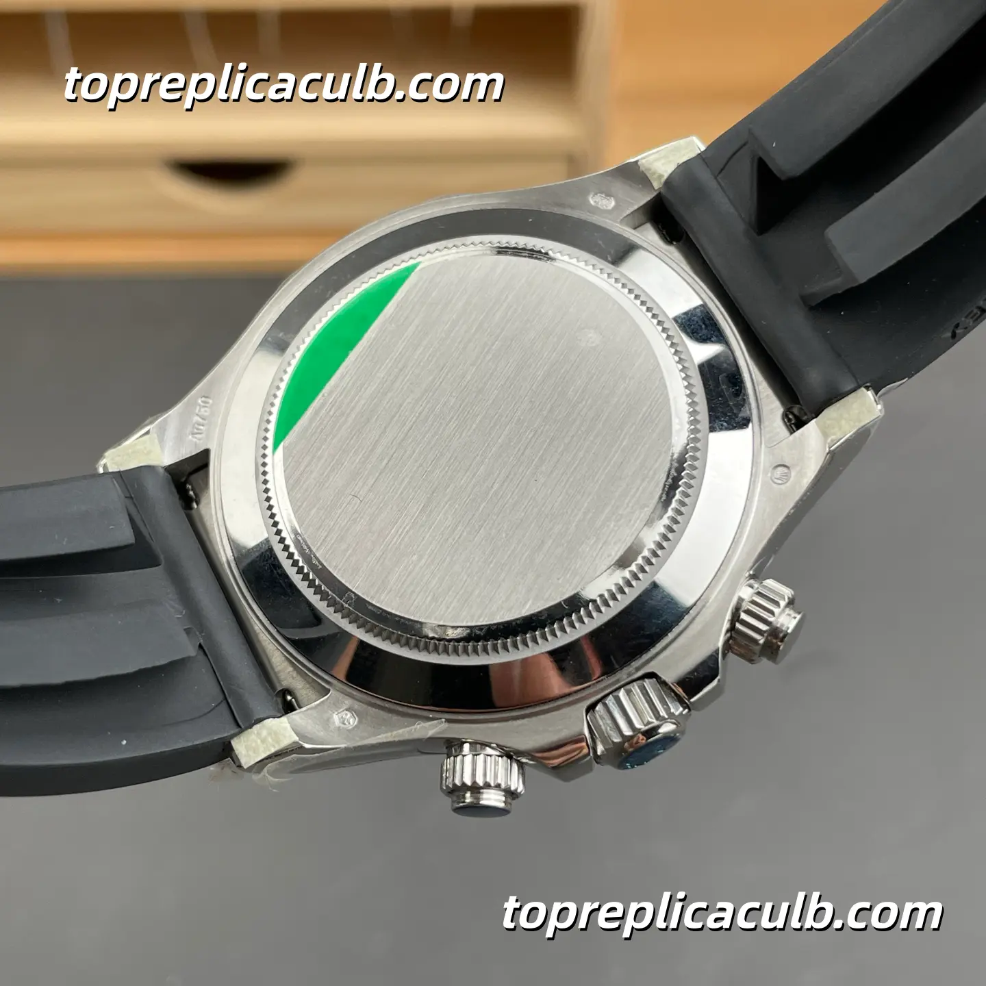 Rolex Cosmograph Daytona “Panda” 126519LN-0006 40MM White Dial Black Subdials Black Ceramic Bezel Oysterflex Bracelet Super Clone Watch with 4130 Movement - Image 10
