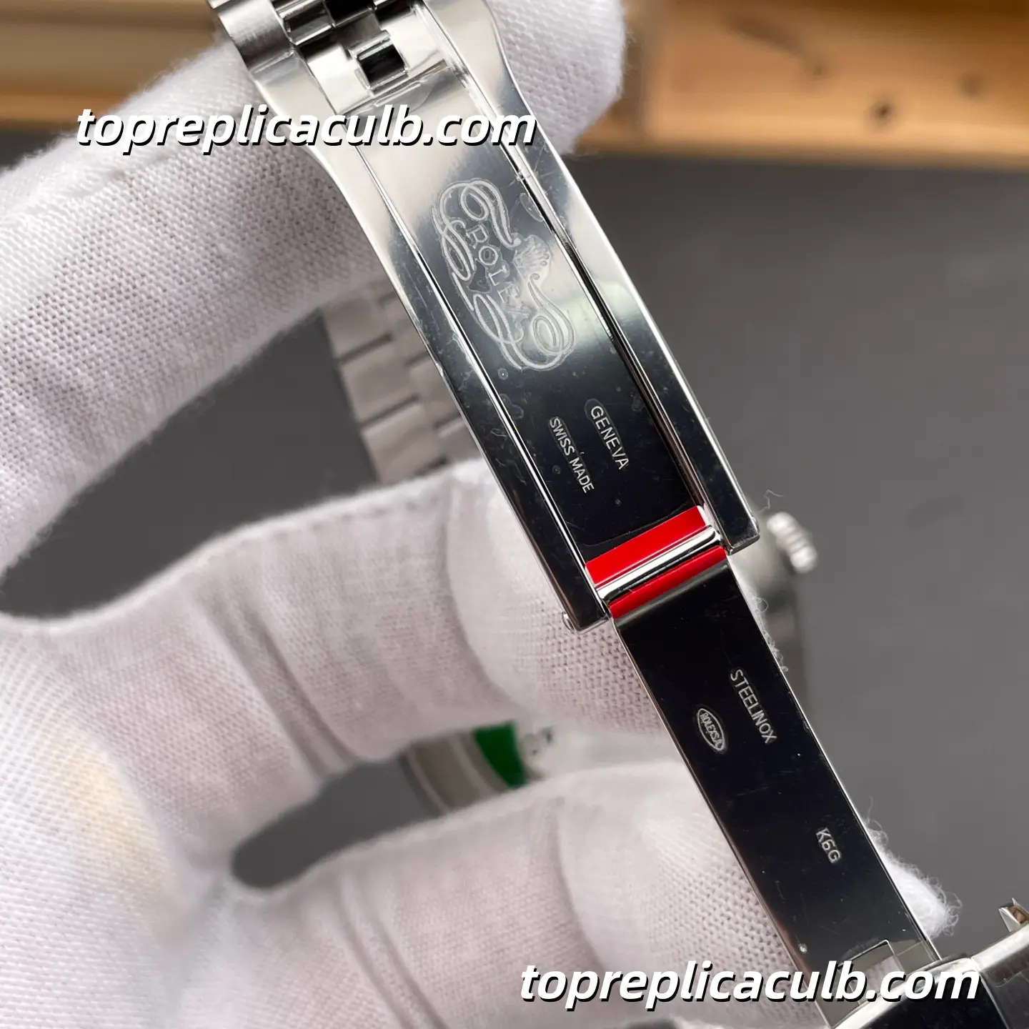 Rolex DateJust 41MM 126334-0004 Silver Dial Jubilee Bracelet Super Clone Watch with 3235 Movement - Image 8