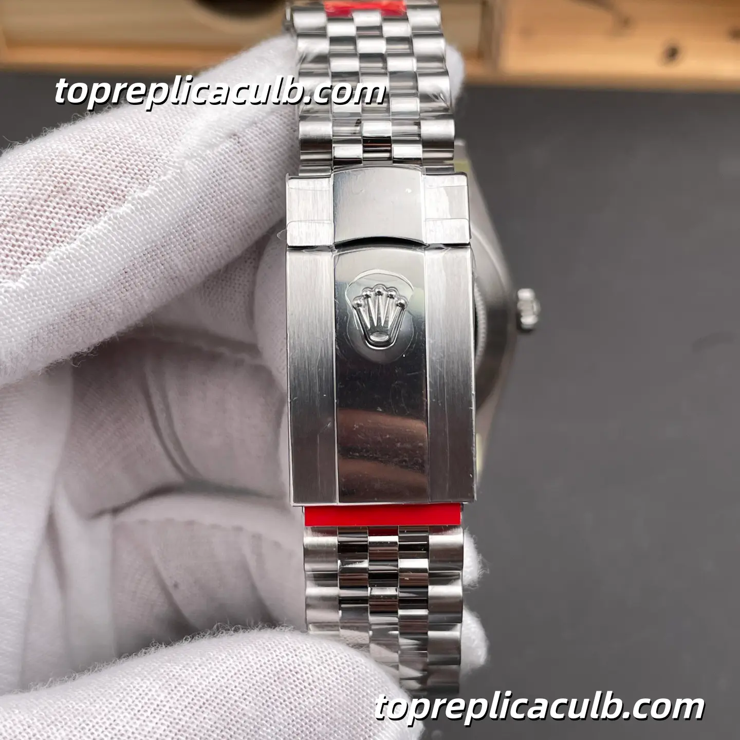 Rolex DateJust 41MM 126334-0004 Silver Dial Jubilee Bracelet Super Clone Watch with 3235 Movement - Image 9