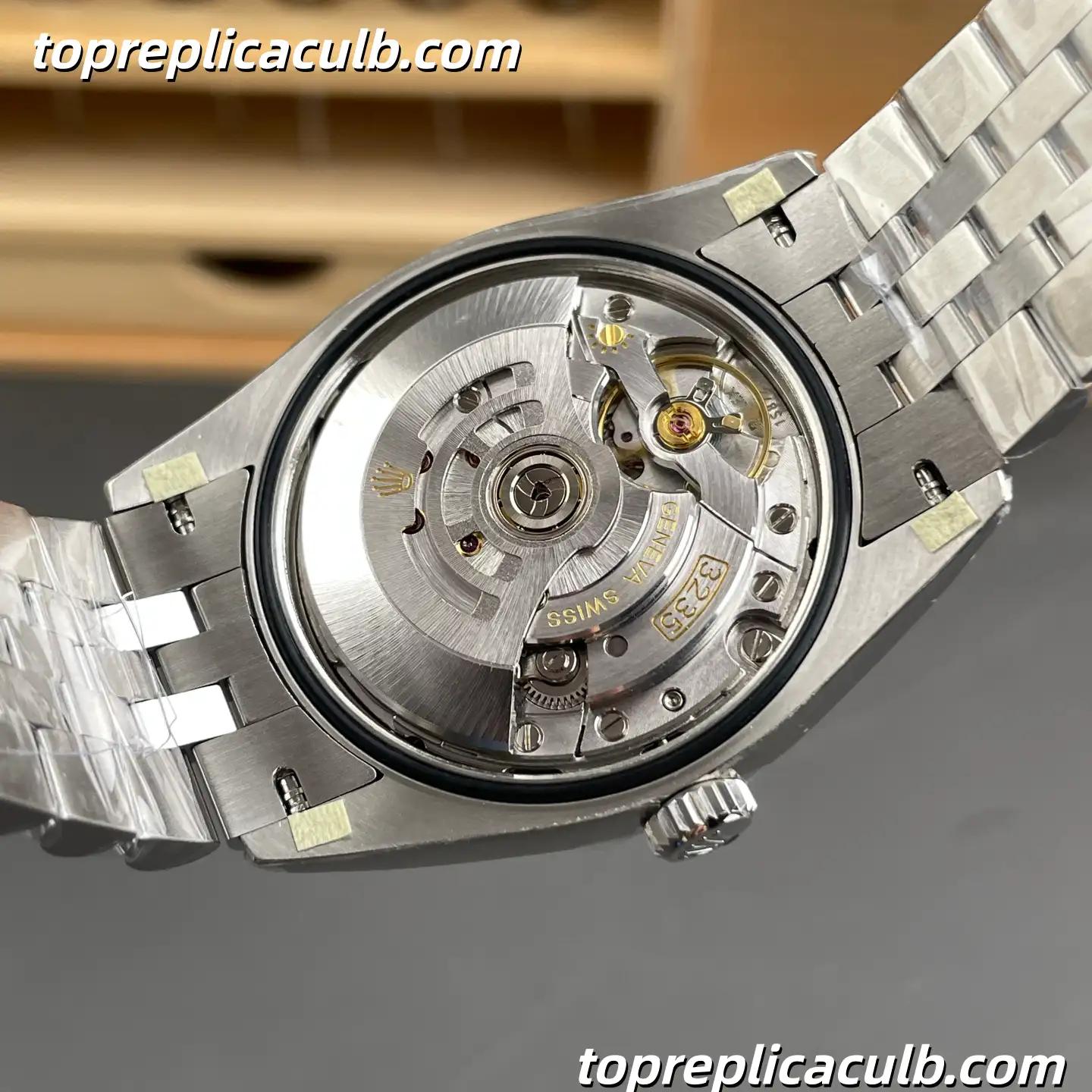 Rolex DateJust 41 126334-0016 Blue Diamond Dial Jubilee Bracelet Super Clone Watch with 3235 Movement - Image 7