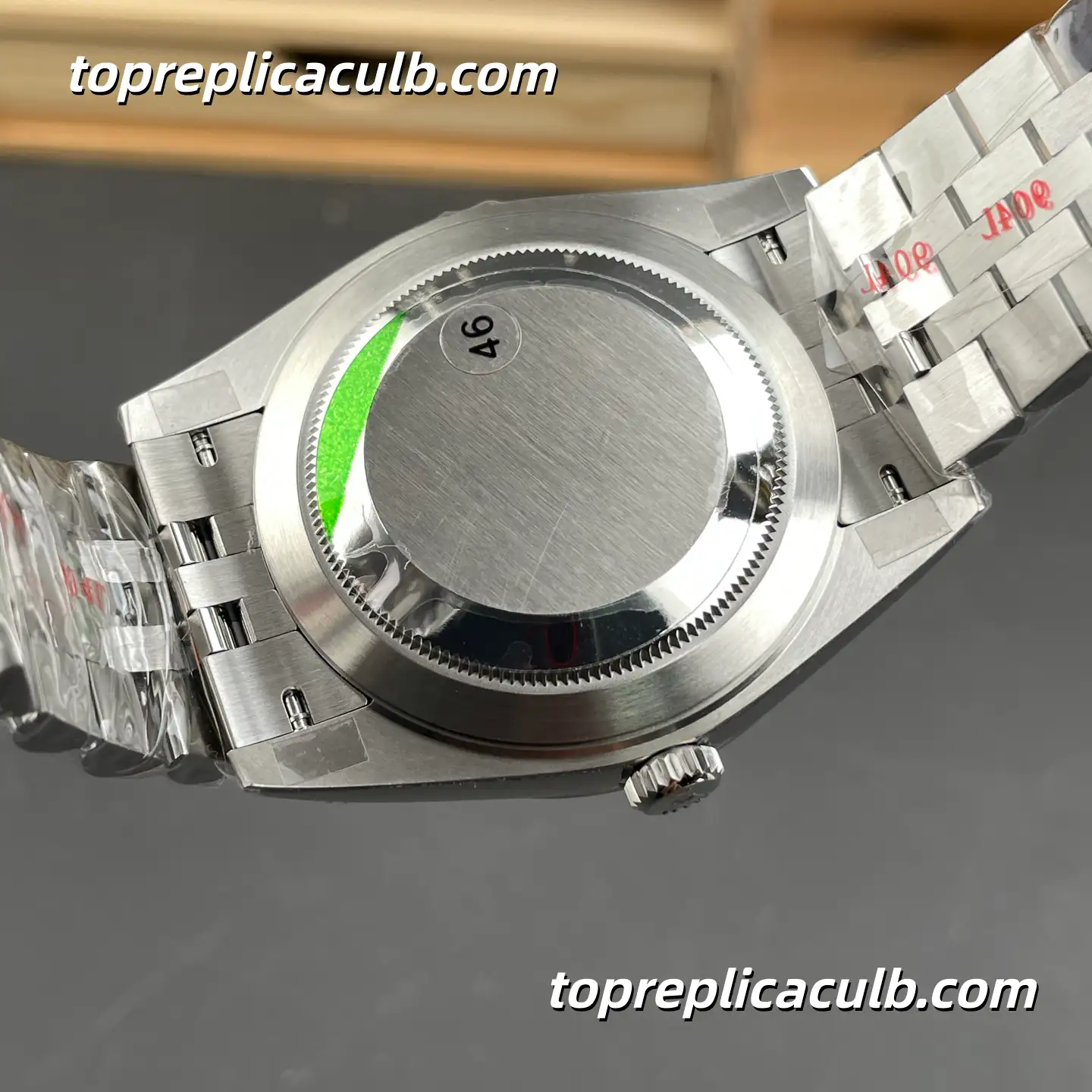 Rolex DateJust 41MM 126334-0018 Black Dial Jubilee Bracelet Super Clone Watch with 3235 Movement - Image 10