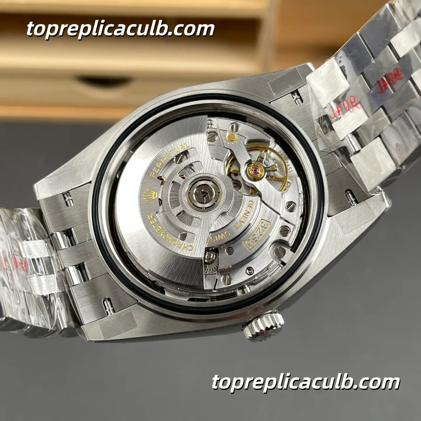 Rolex DateJust 41MM 126334-0018 Black Dial Jubilee Bracelet Super Clone Watch with 3235 Movement - Image 7