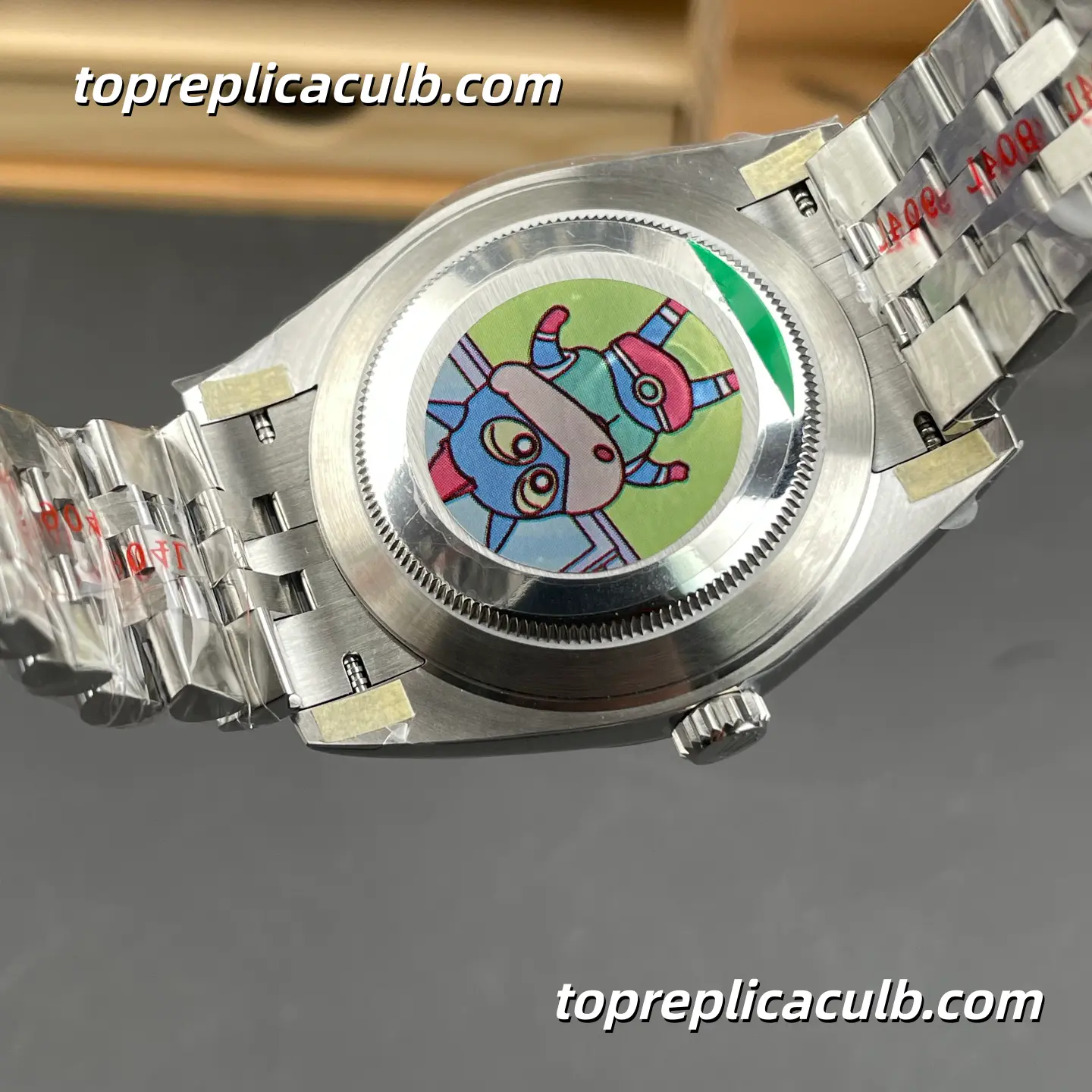 Rolex DateJust 41MM 126334-0028 Mint Green Dial Jubilee Bracelet Super Clone Watch with 3235 Movement - Image 9