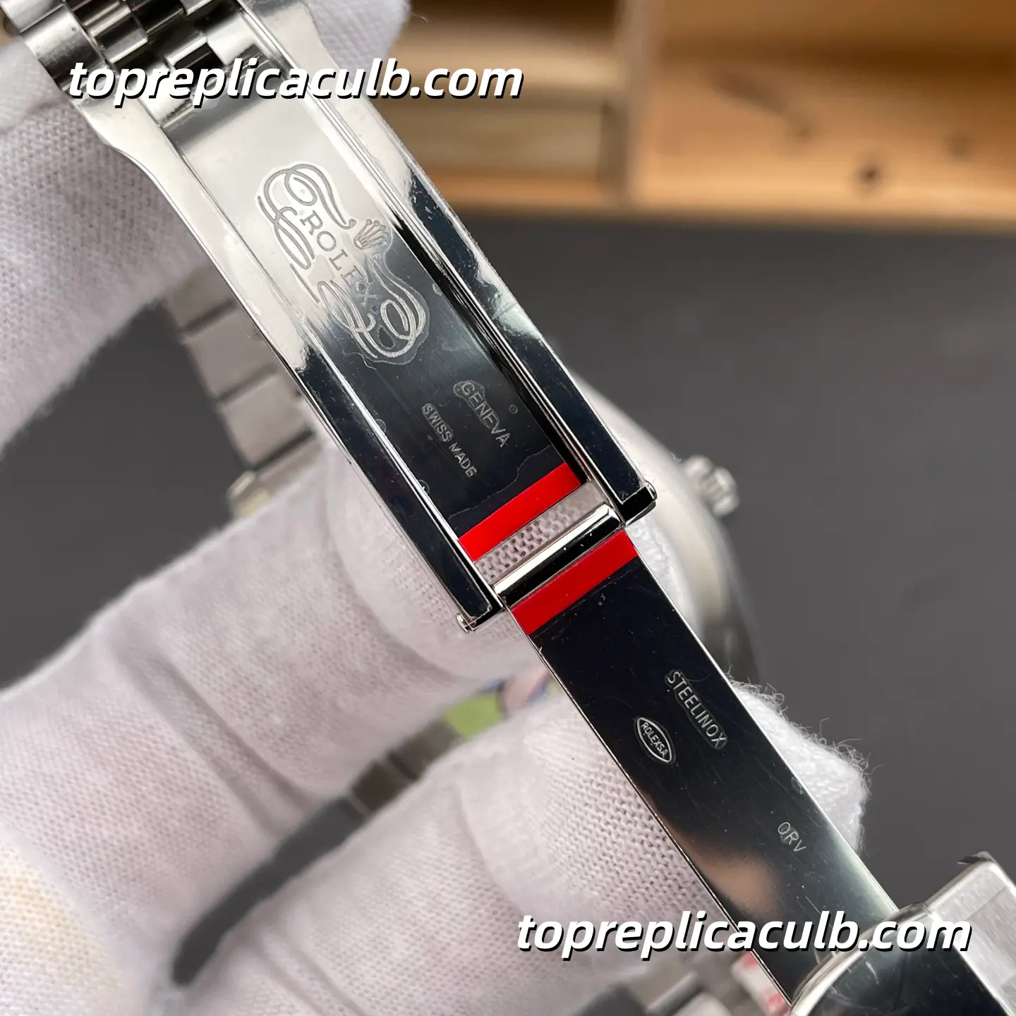 Rolex DateJust 41MM 126334-0028 Mint Green Dial Jubilee Bracelet Super Clone Watch with 3235 Movement - Image 7