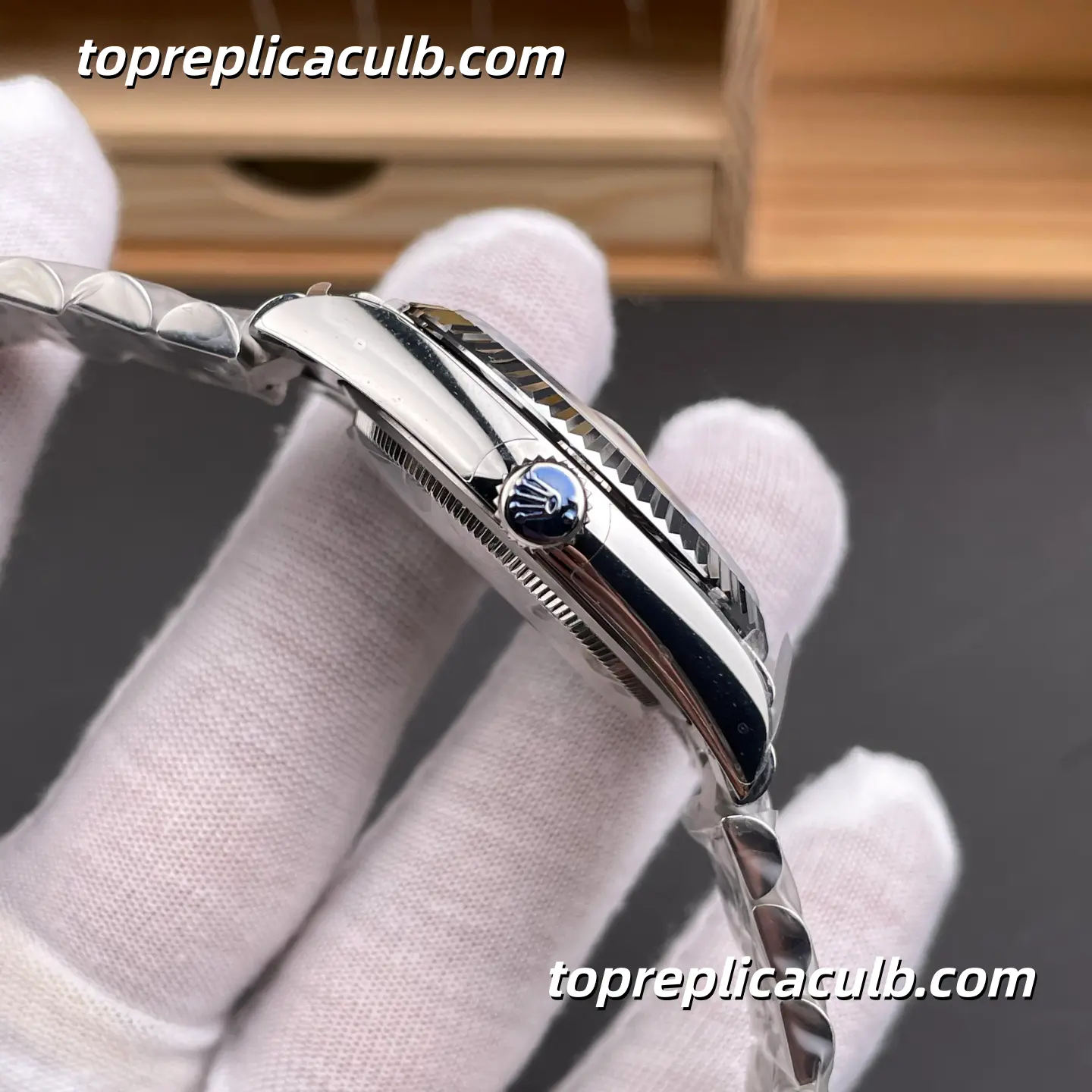 Rolex Day-Date 36MM 118239 Cherry Dial Oyster Bracelet Super Clone Watch - Image 5