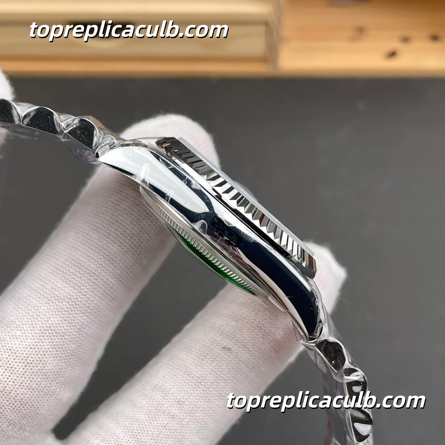 Rolex Day-Date M128236-0011 36MM Turquoise Stone Dial Platinum President Bracelet Super Clone Watch - Image 6