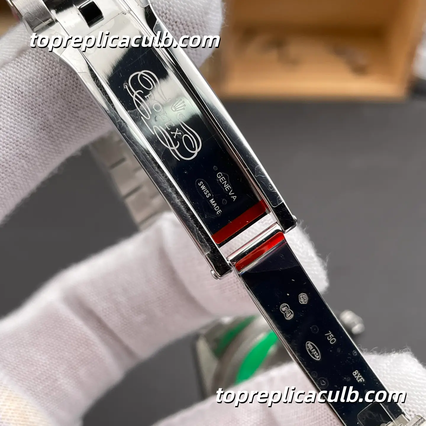 Rolex Day-Date M128396TBR-0003 36MM Ice Blue Diamond Dial President Bracelet Super Clone Watch - Image 7