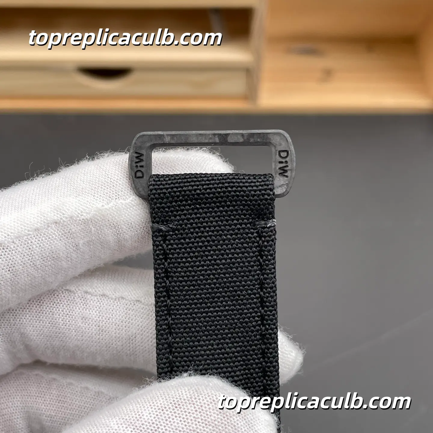 Rolex Daytona DIW Carbon Skeleton 40MM Openworked Dial Forged Carbon Case Black Fabric Strap Super Clone Watch with Dandong 4130 Movement - Image 8