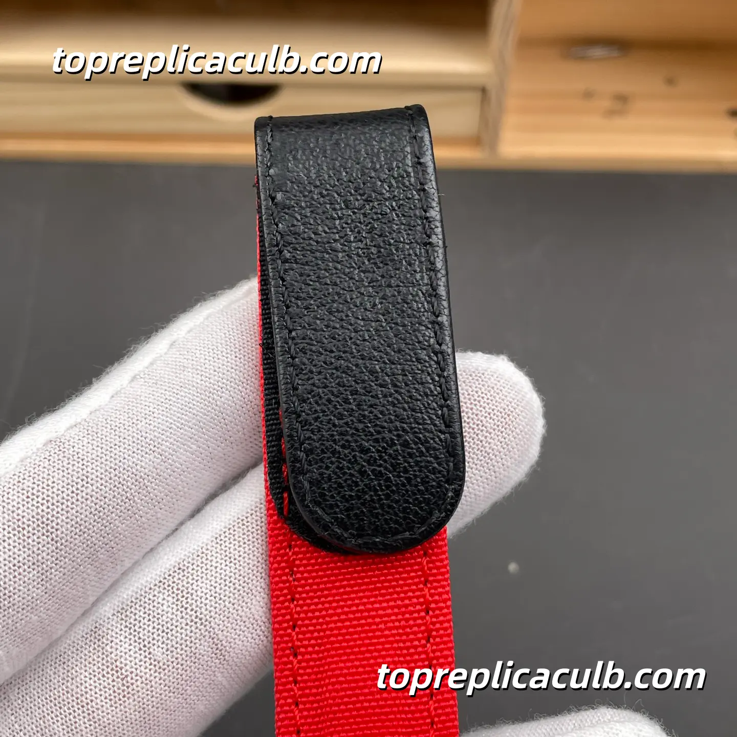 Rolex Daytona DIW Carbon Skeleton 40MM Openworked Dial Forged Carbon Case Red Fabric Strap Super Clone Watch with Dandong 4130 Movement - Image 7
