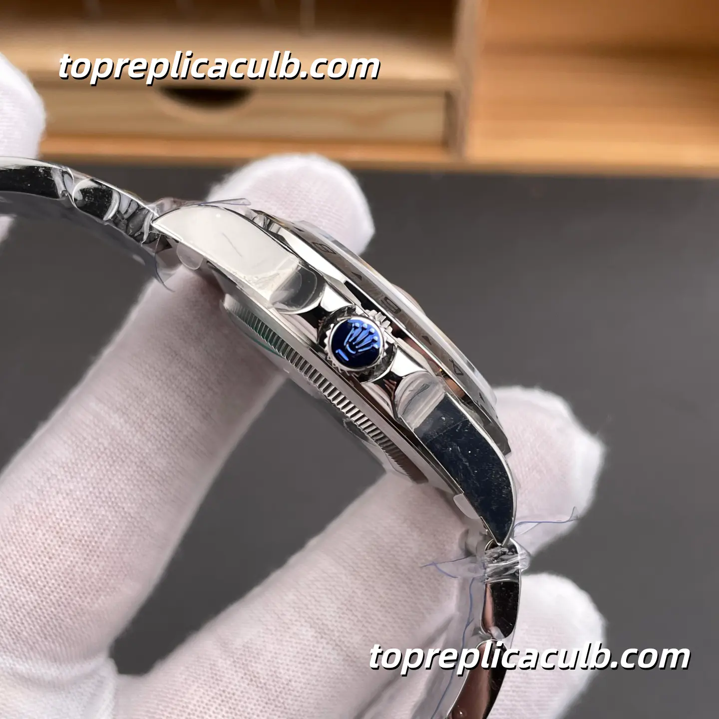Rolex Explorer II 40MM White Dial Oyster Bracelet Super Clone Watch with 3186 Movement - Image 5