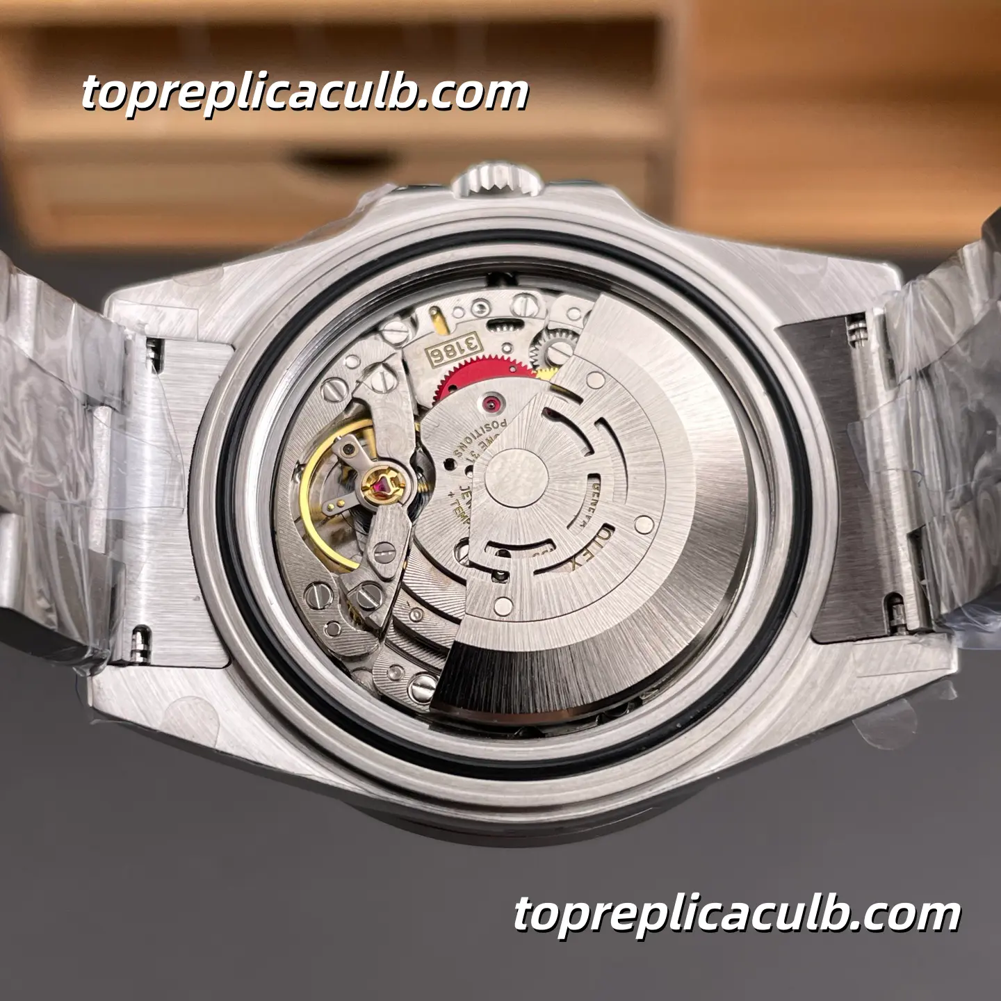 Rolex Explorer II 40MM White Dial Oyster Bracelet Super Clone Watch with 3186 Movement - Image 7