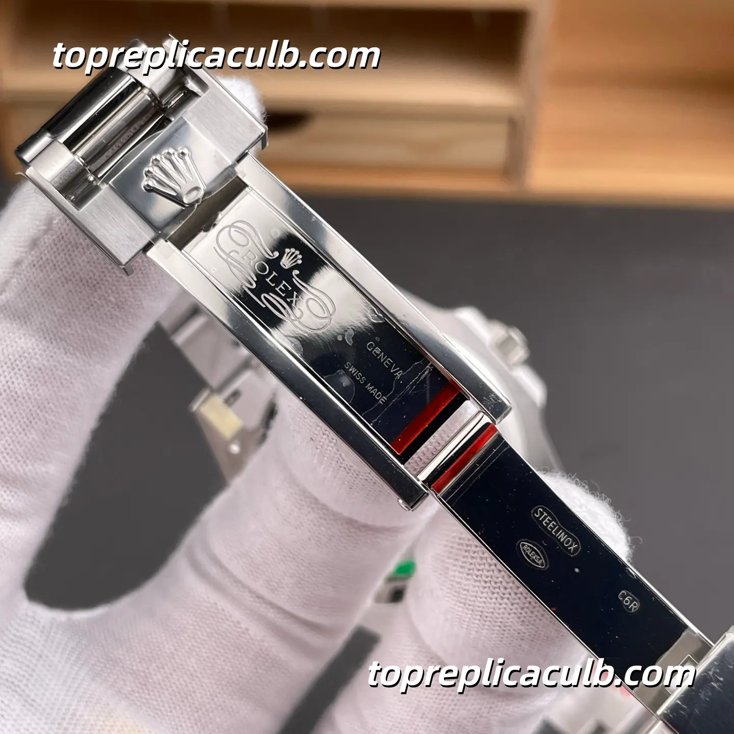 Rolex GMT-Master II “Meteorite Pepsi” 126719BLRO-0002 40MM Meteorite Dial Red & Blue Ceramic Bezel Jubilee Bracelet Super Clone Watch with 3285 Movement - Image 8