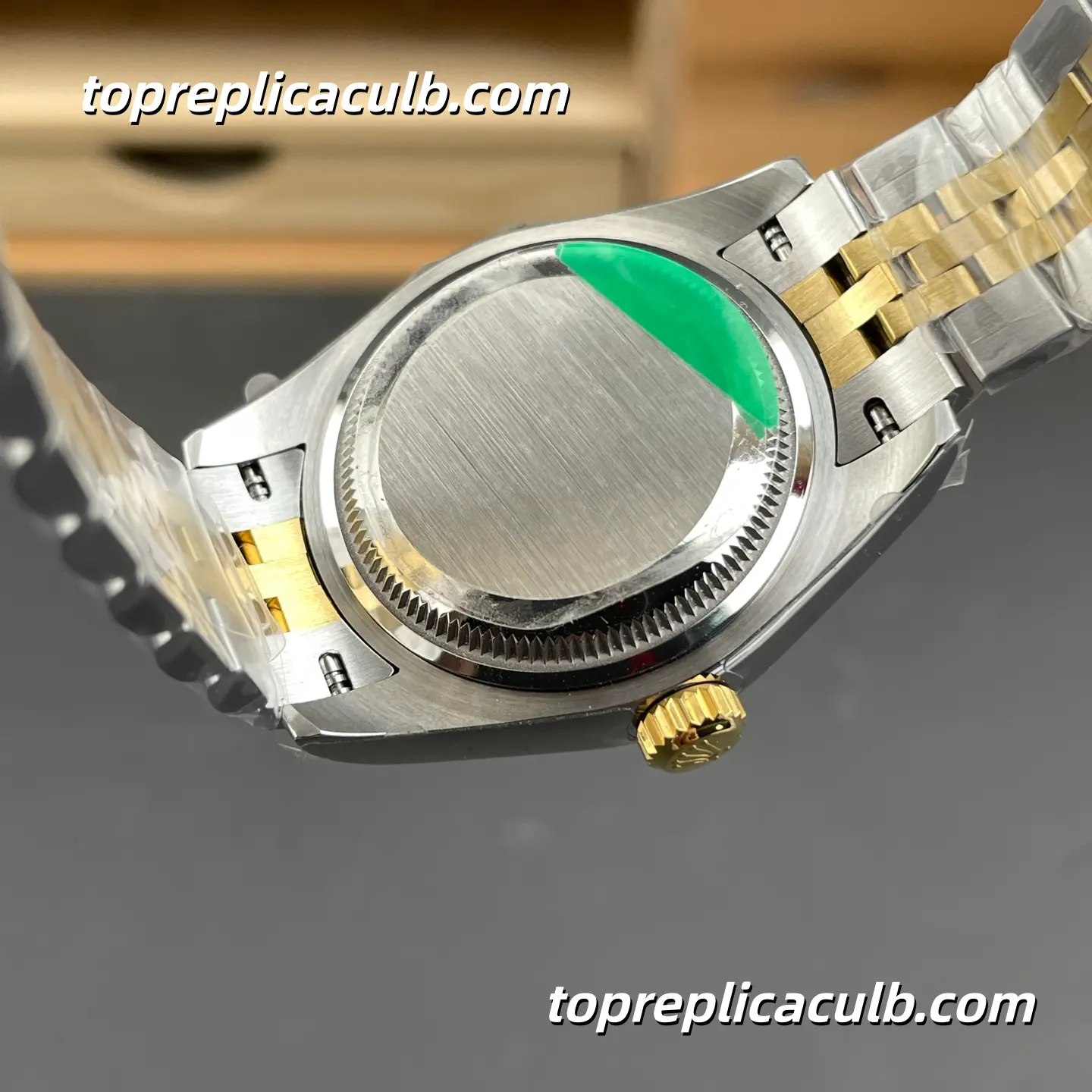 Rolex Lady DateJust 28MM 279173-0011 Champagne Diamond Dial Jubilee Bracelet Super Clone Watch - Image 9