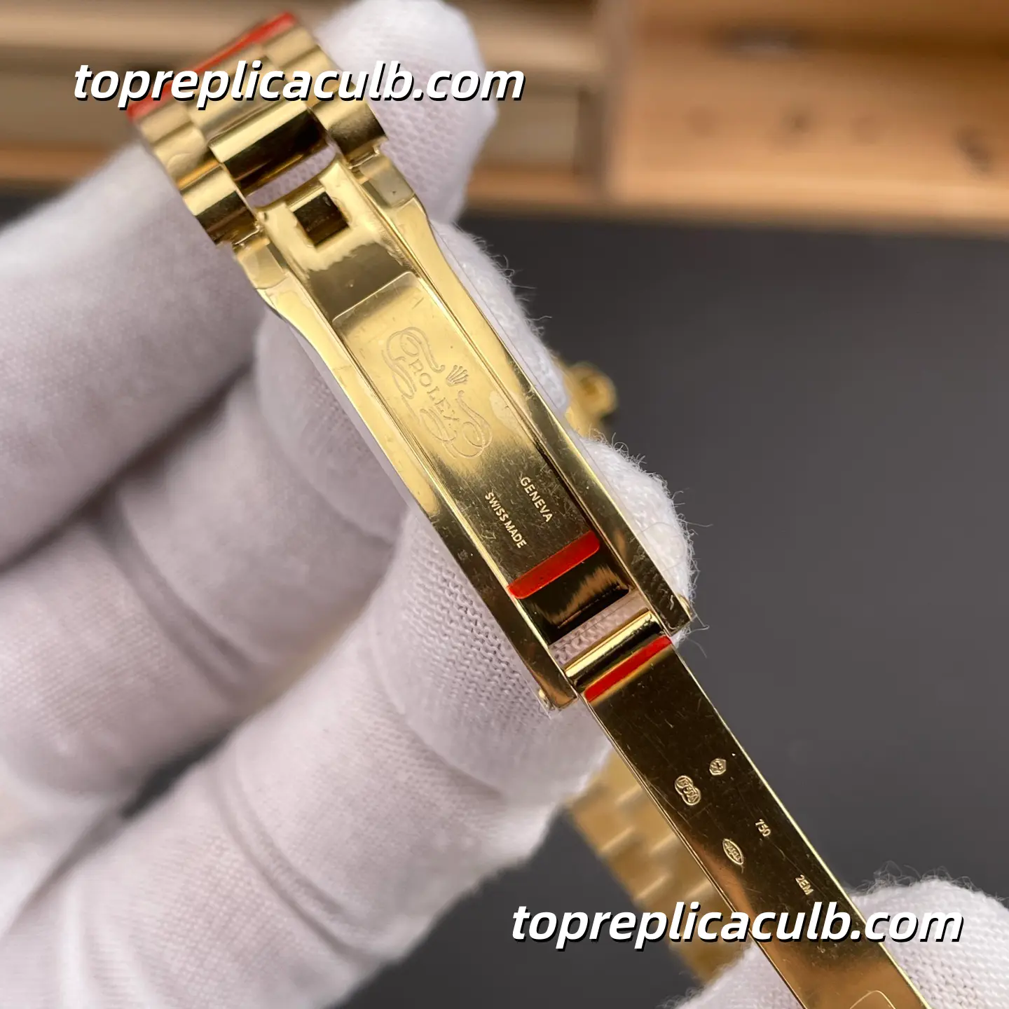 Rolex Lady-Datejust 28MM 279138RBR 18K Everose Gold Diamond Bezel Olive Green Dial Jubilee Bracelet Super Clone - Image 7